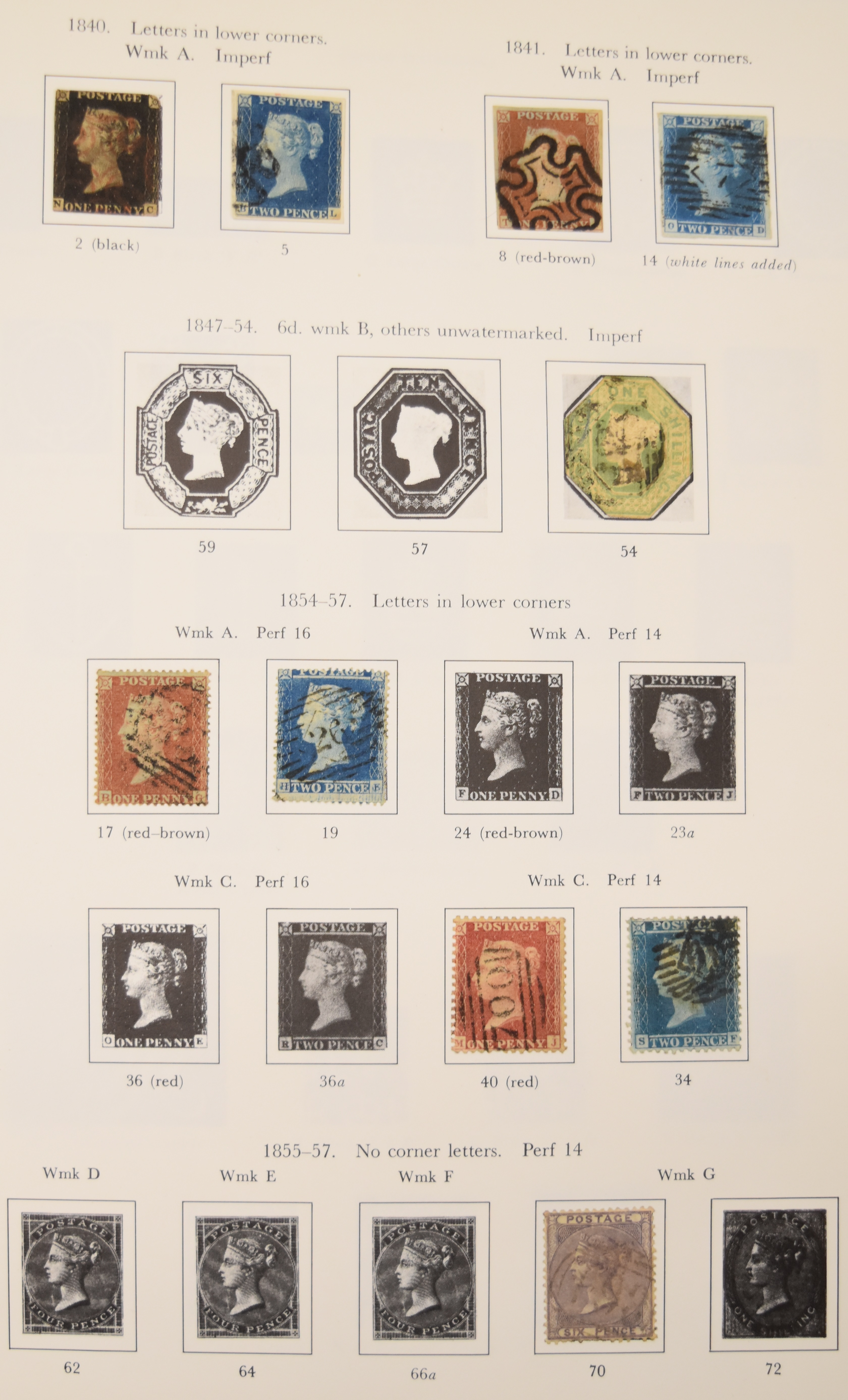 A stamp collection in four albums and loose, including one poor 1d black and 2d blue 1840 (3 - Image 4 of 6