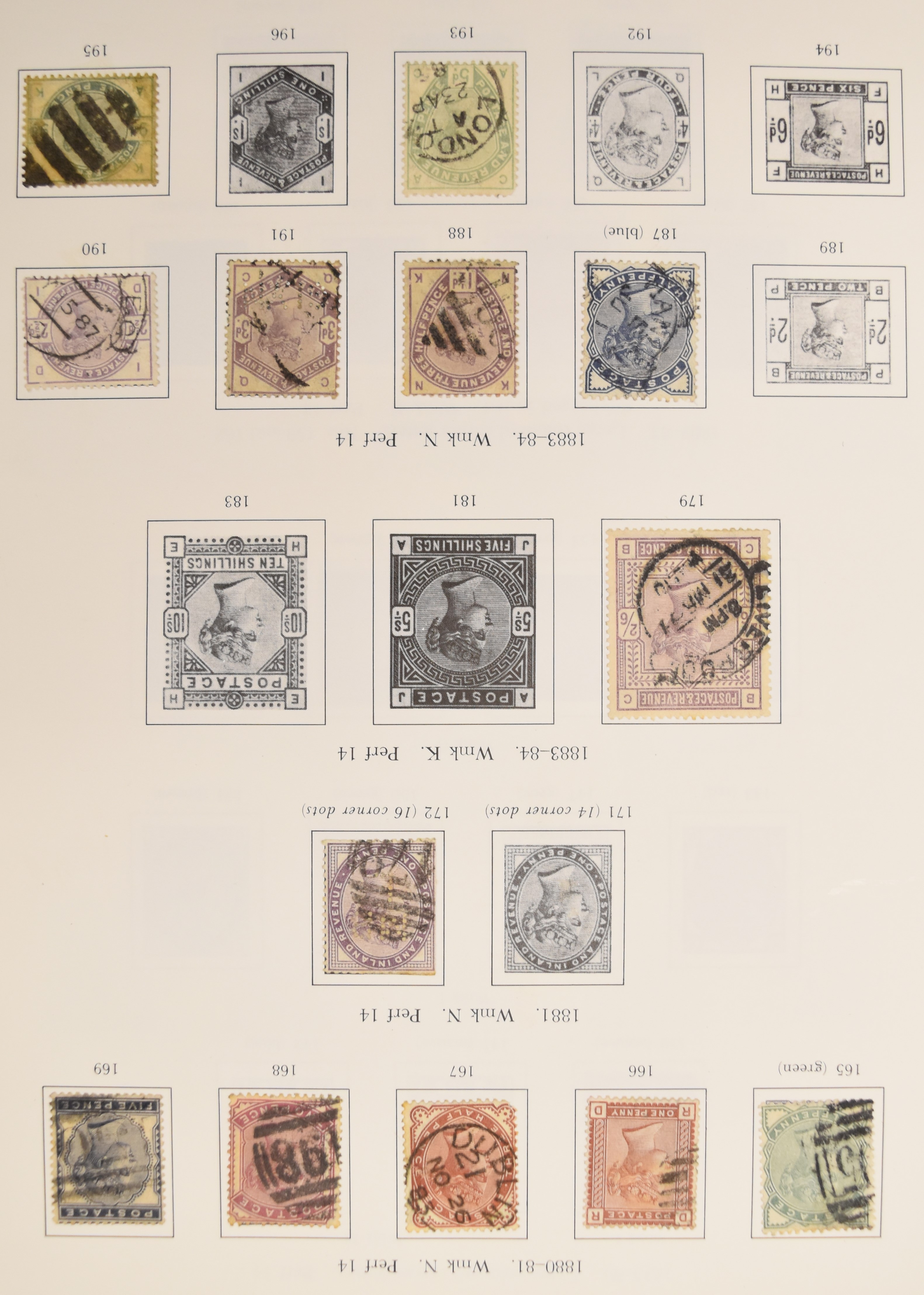 A stamp collection in four albums and loose, including one poor 1d black and 2d blue 1840 (3 - Image 2 of 6