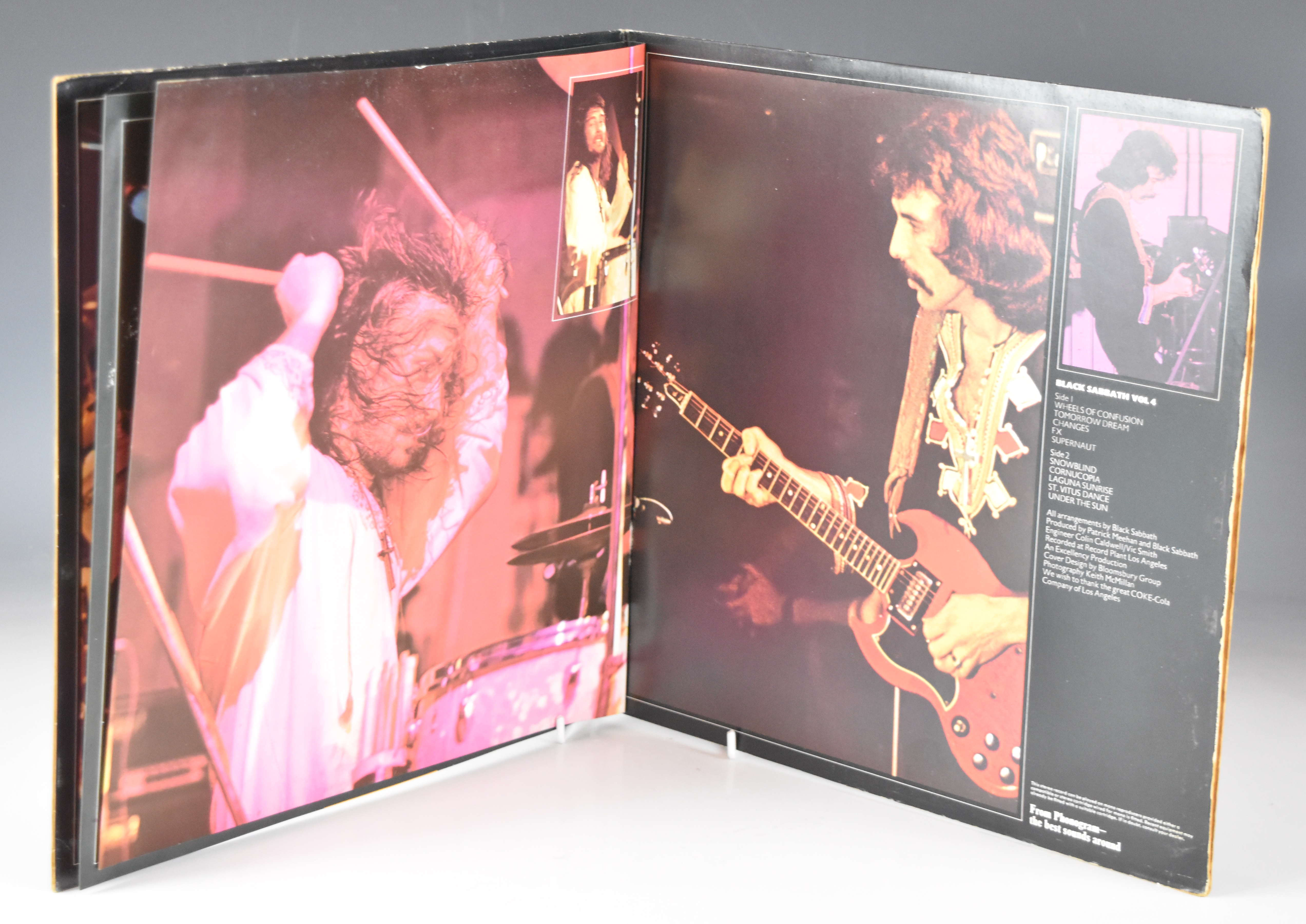 Black Sabbath - Volume 4 (6360-071) Vertigo Dutch pressing with black and white swirls, record - Image 3 of 4