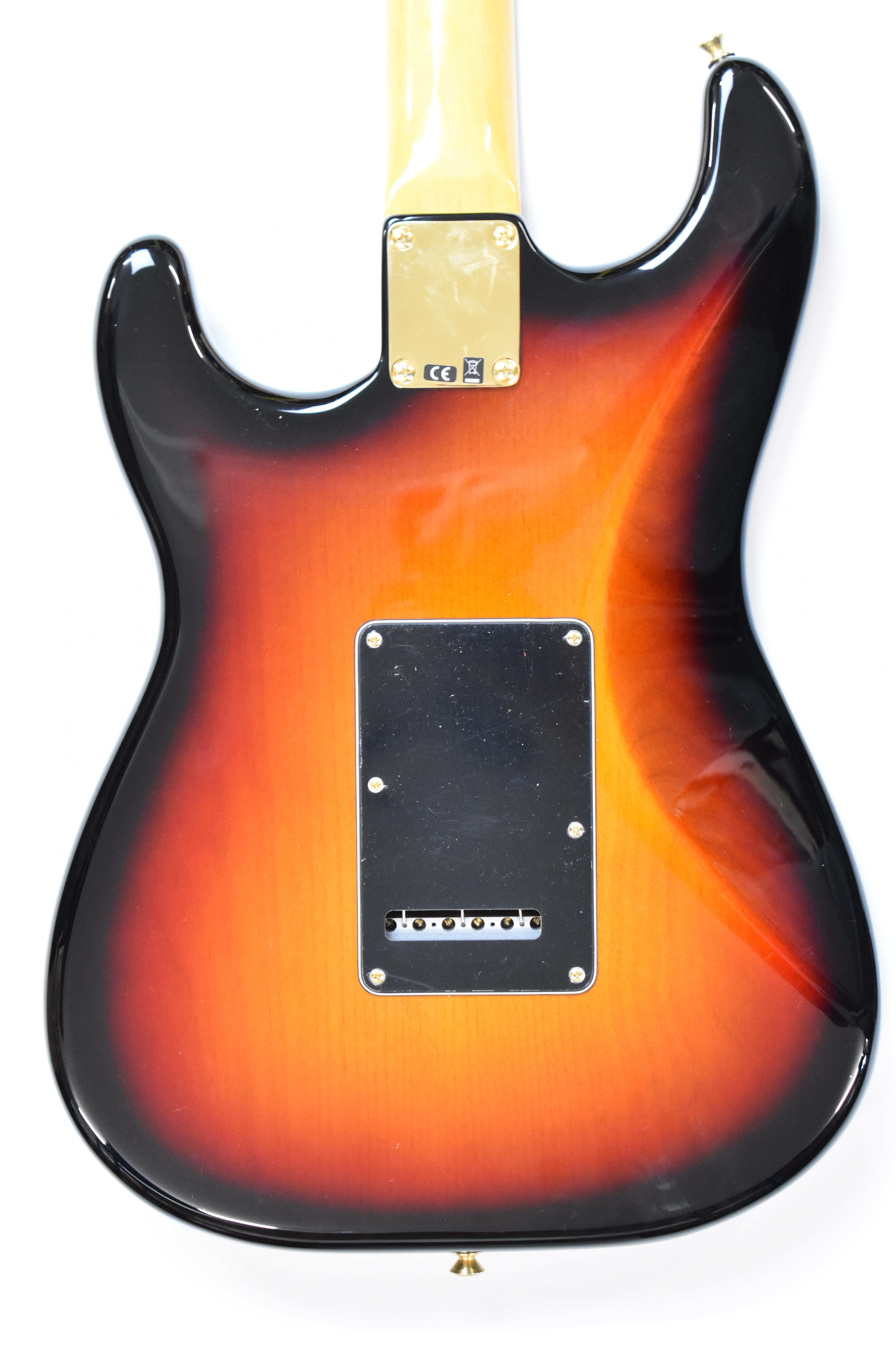 Fender Stevie Ray Vaughan SRV Signature Series Stratocaster electric guitar in 3 tone sunburst - Image 6 of 8