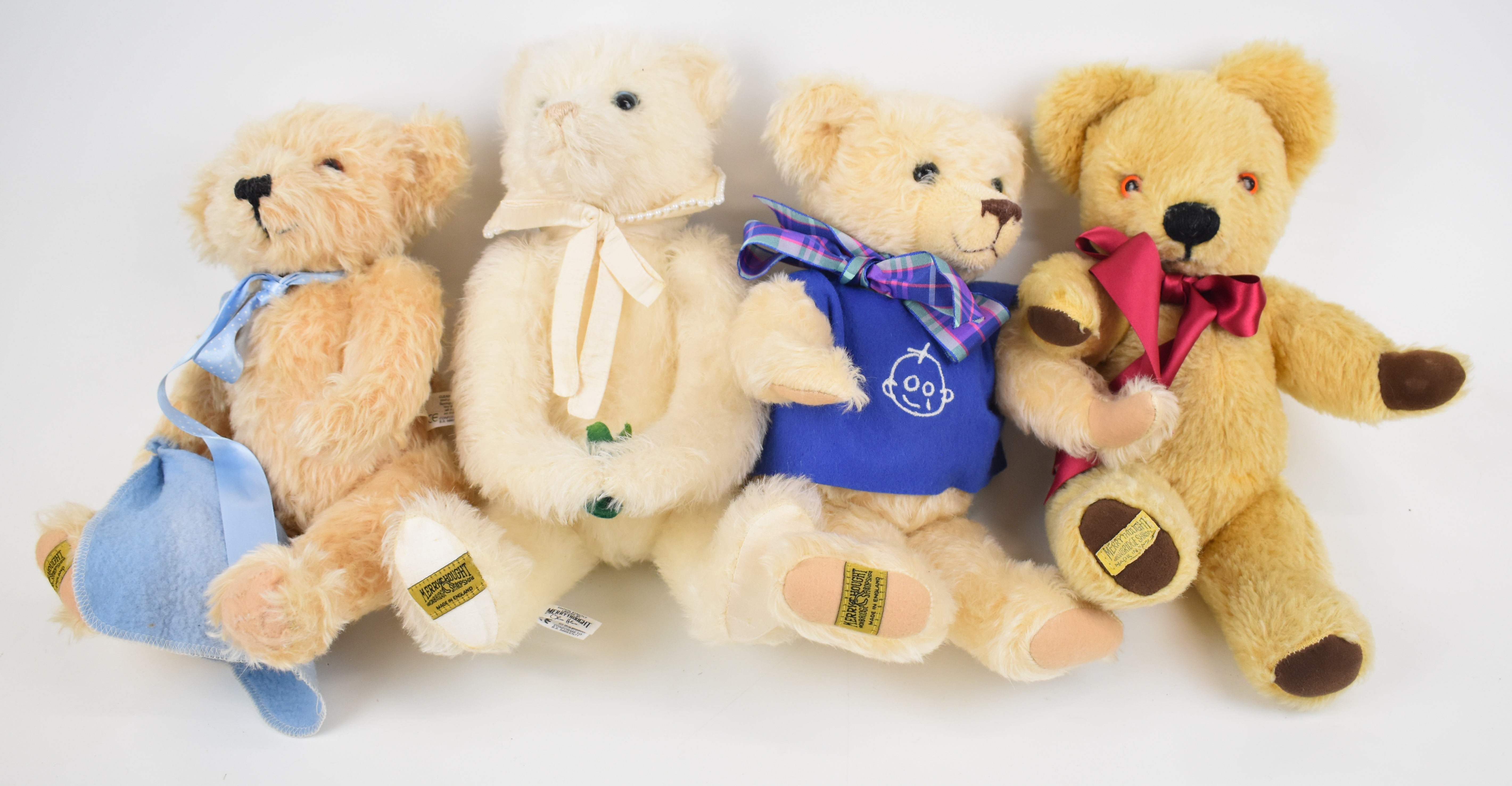 Eleven Merrythought Teddy bears including modern and vintage examples, tallest 50cm. - Image 5 of 10