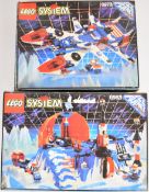 Two Lego System Ice Planet building sets comprising Ice Station Odyssey 6983 and Deep Freeze