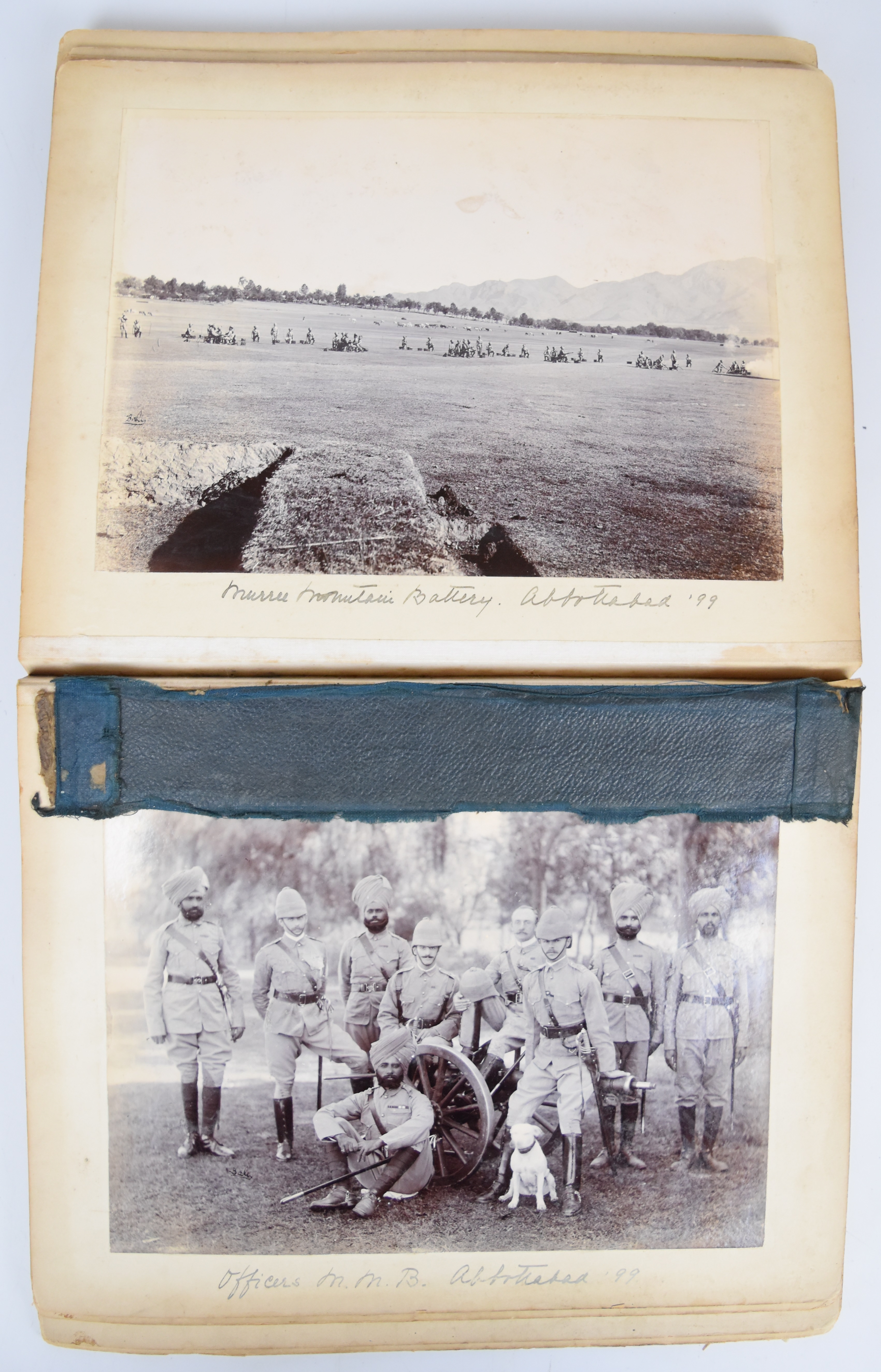 An album of late 19th and early 20thC large format photographs of Indian interest. Beginning with - Image 23 of 29