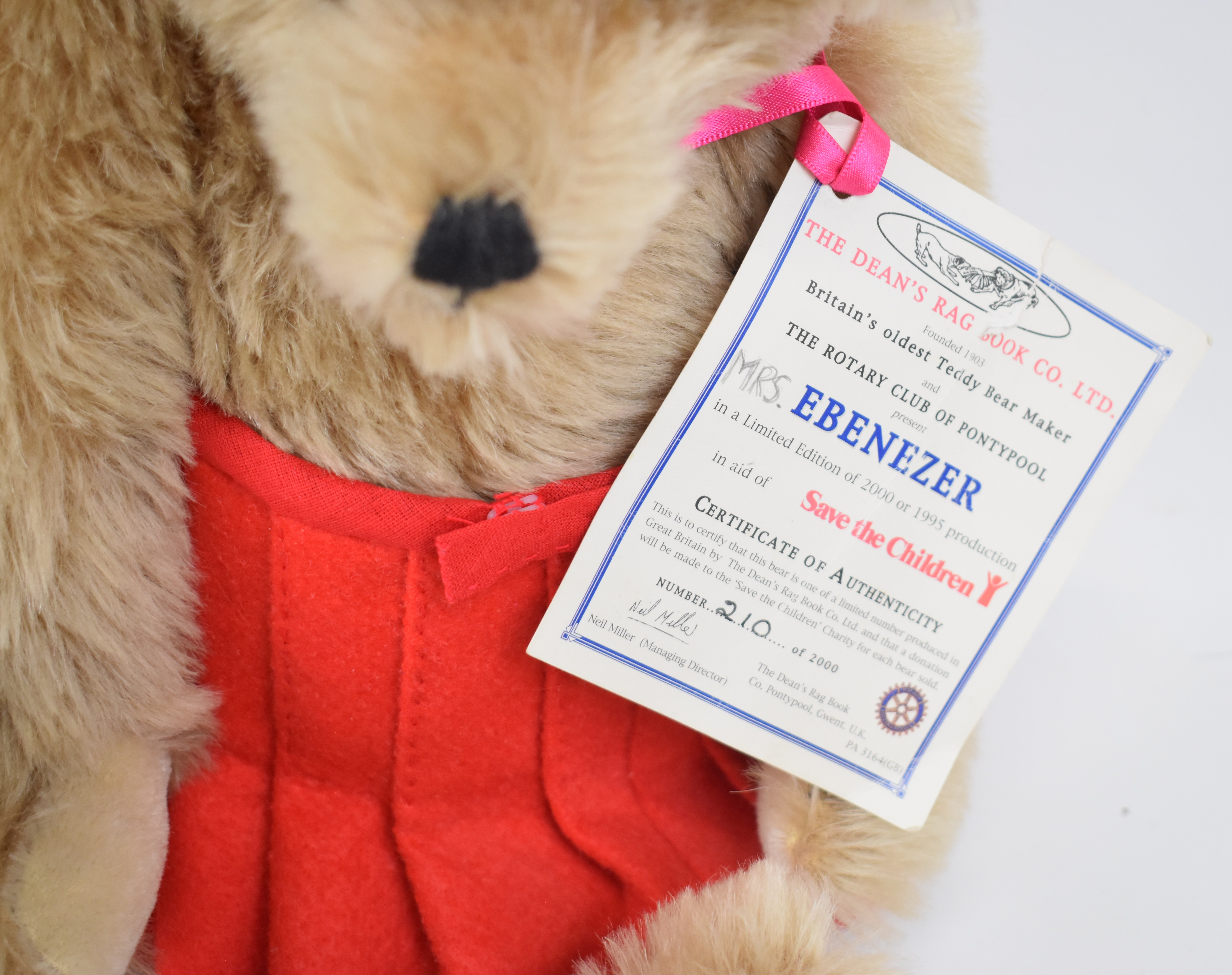 Eleven Deans Rag Book limited edition Teddy bears, most with original labels and tags to include - Image 6 of 11