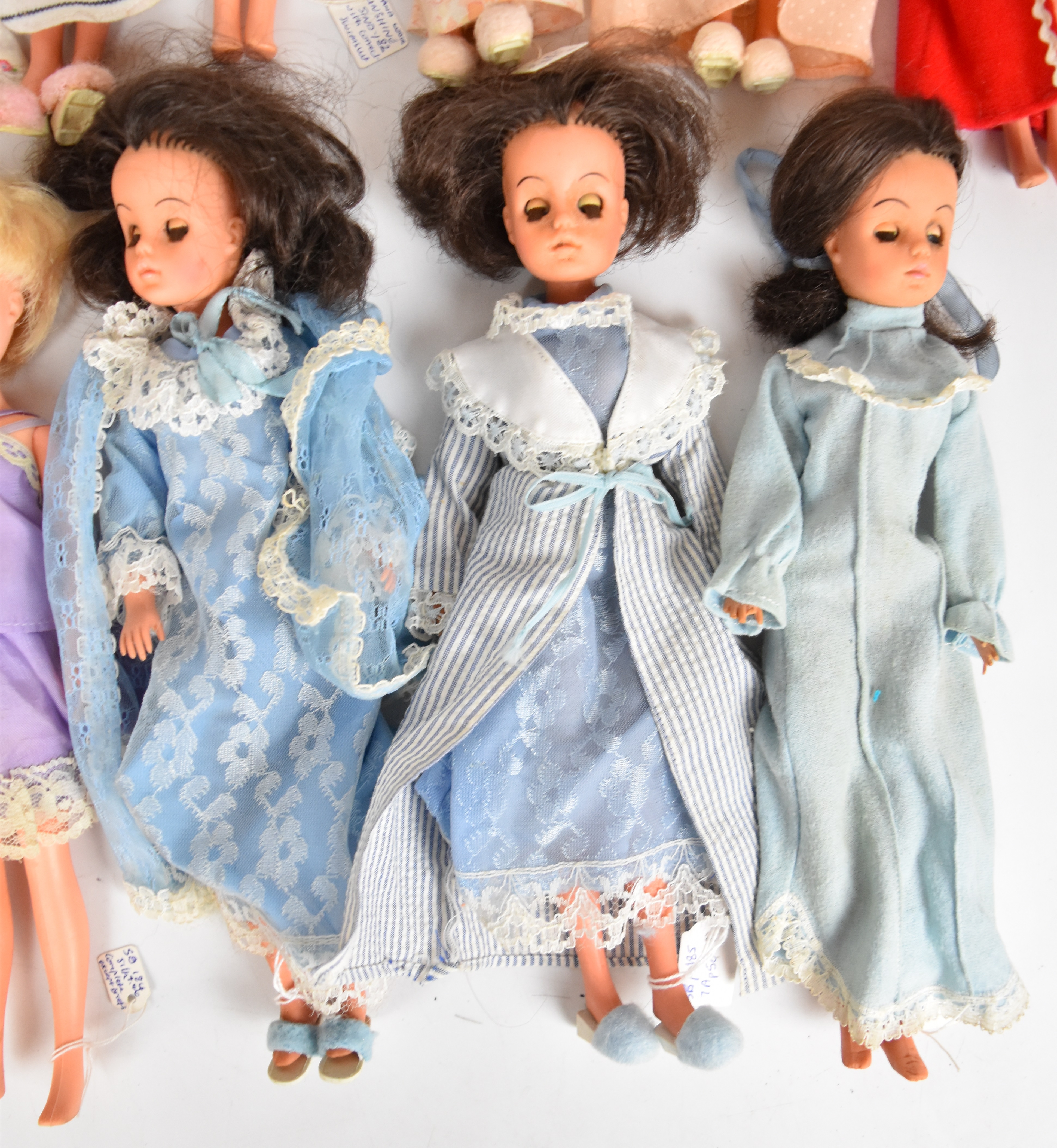 Eleven vintage Sindy dolls by Pedigree dressed in 1970's & 80's bedtime attire to include Sweet - Image 2 of 5