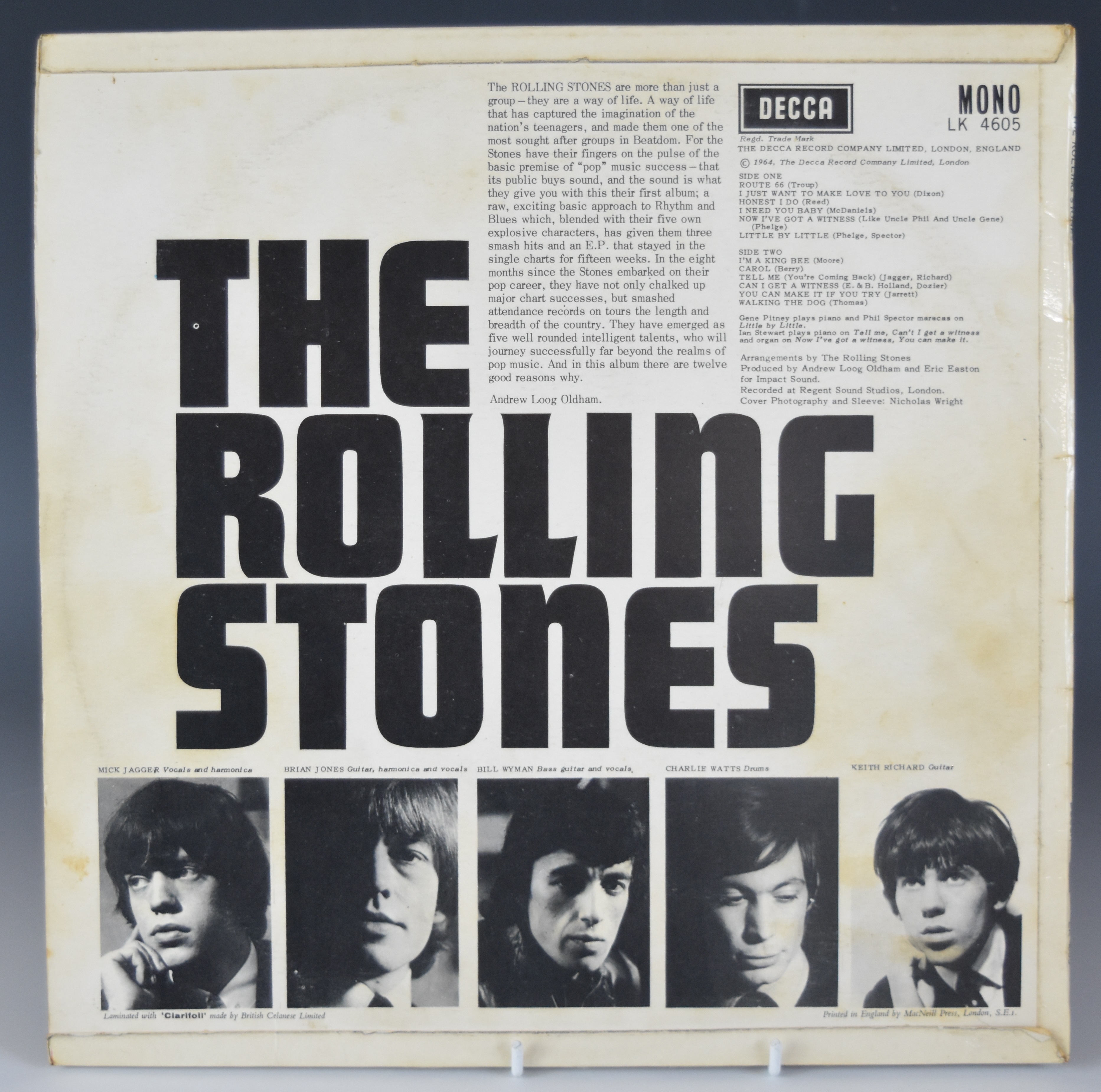 Three Rolling Stone albums comprising hexagonal cover Through The Past Darkly (LK5019) stereo, The - Image 4 of 5