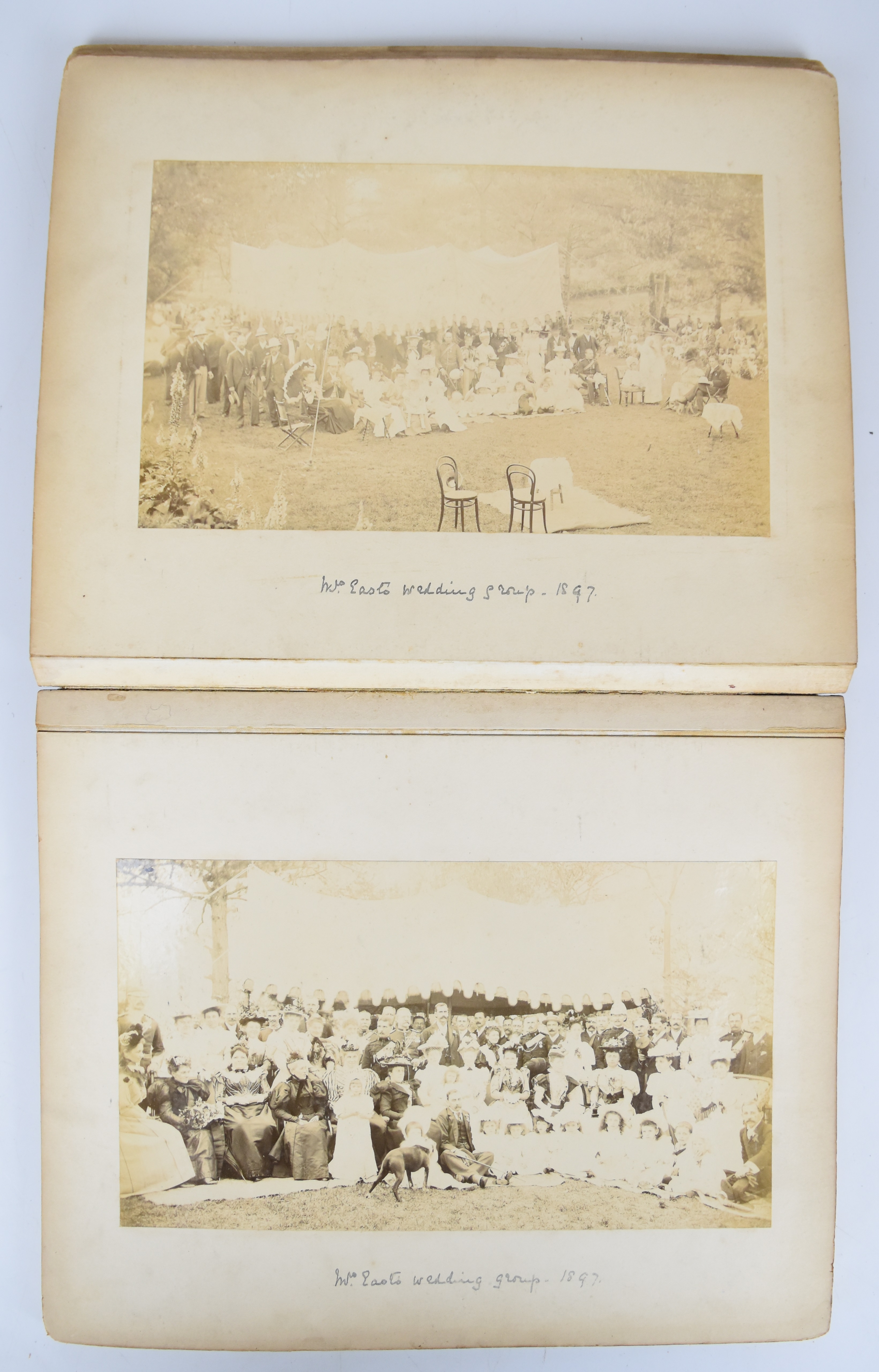 An album of late 19th and early 20thC large format photographs of Indian interest. Beginning with - Image 18 of 29