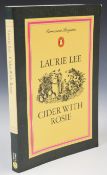 [SIGNED] Laurie Lee Cider With Rosie with drawings by John Ward, published Penguin 1983, in colour