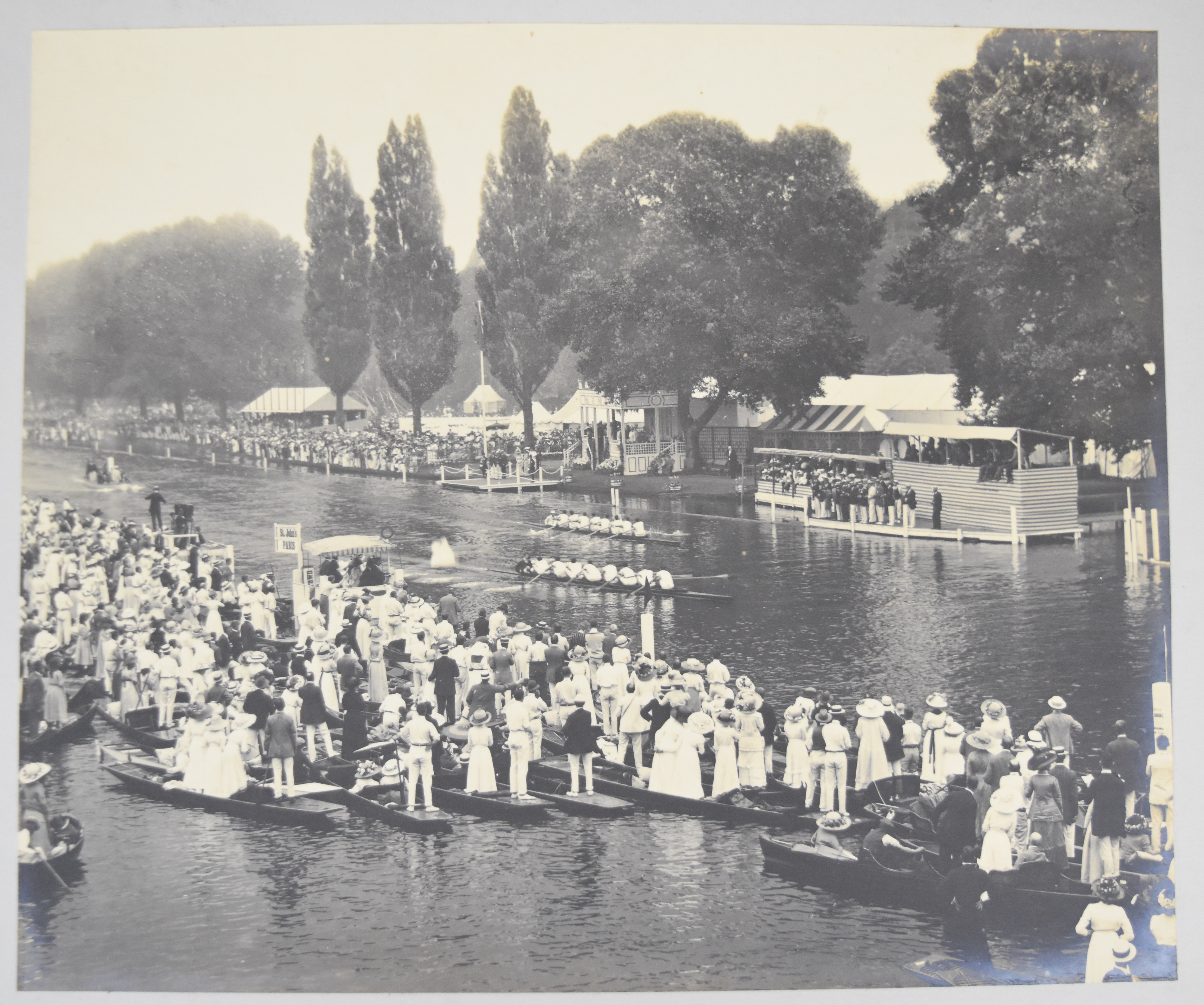 Rowing / boat race / Henley Regatta / Oxford University interest large format photograph album of - Image 3 of 7