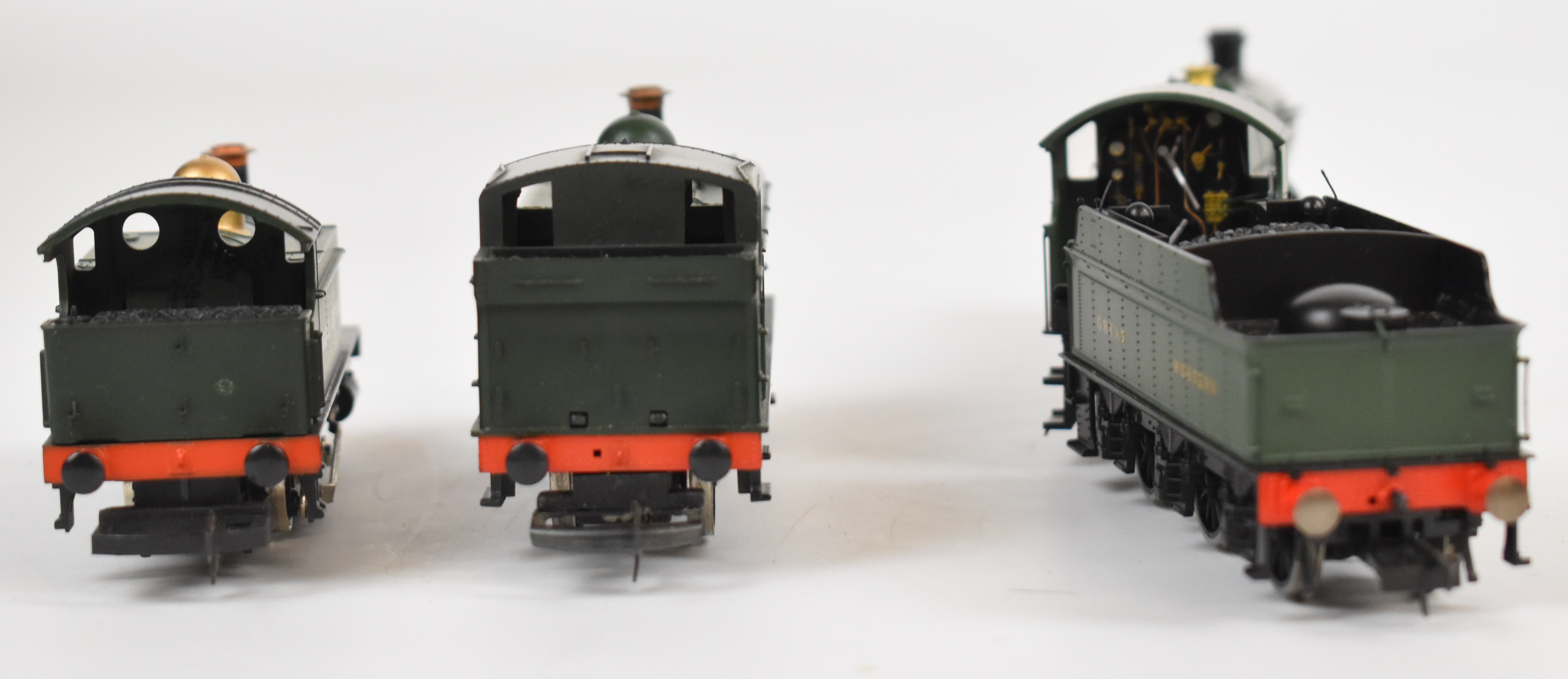 Three Hornby GWR 00 gauge model railway locomotives comprising Class 2600 R2818 and two pannier - Image 5 of 6