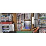 Approximately ninety multi disc DVD boxed sets of mostly sci-fi and adventure TV shows to include