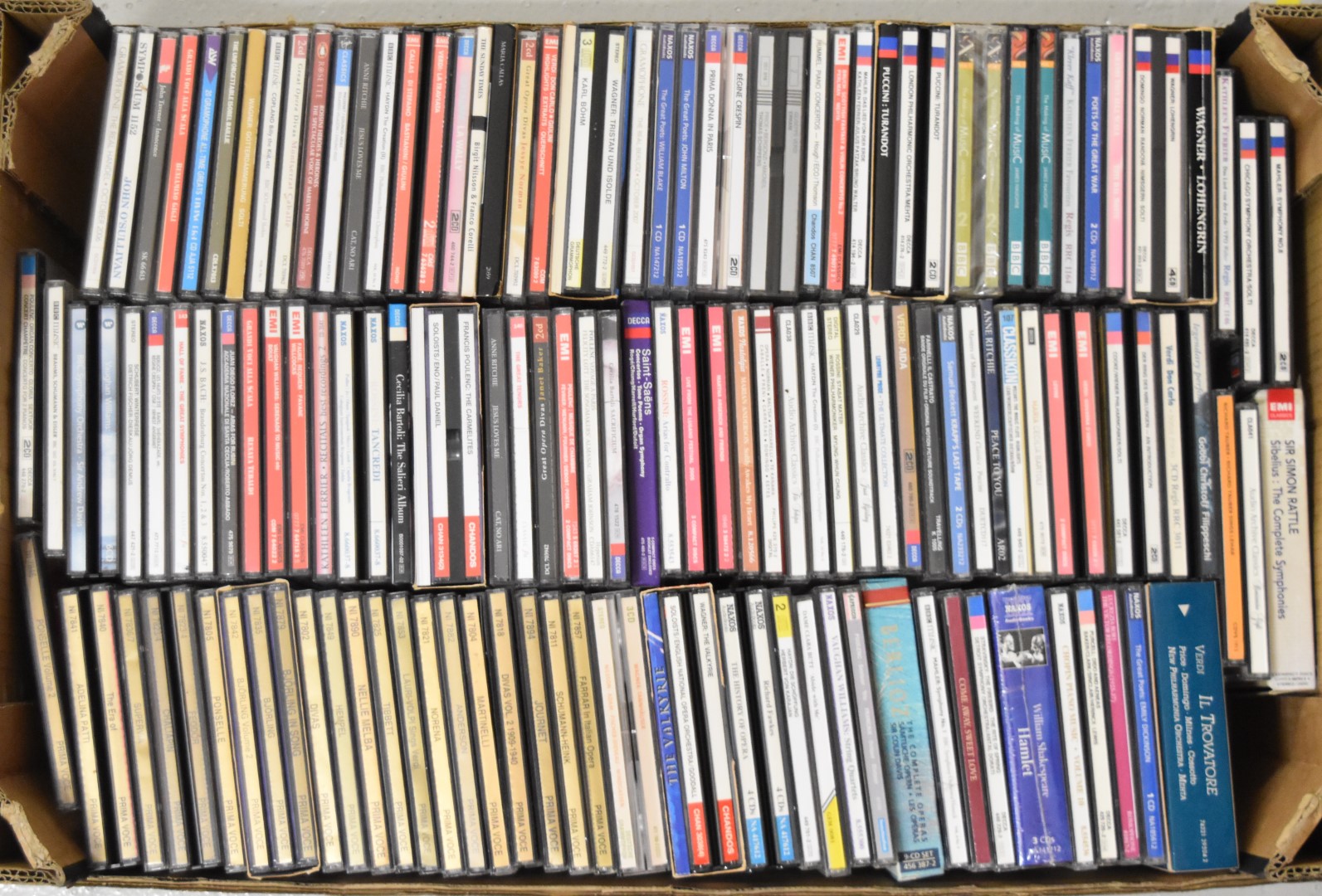 Approximately 150 Classical CDs, including large run of Prima Voce