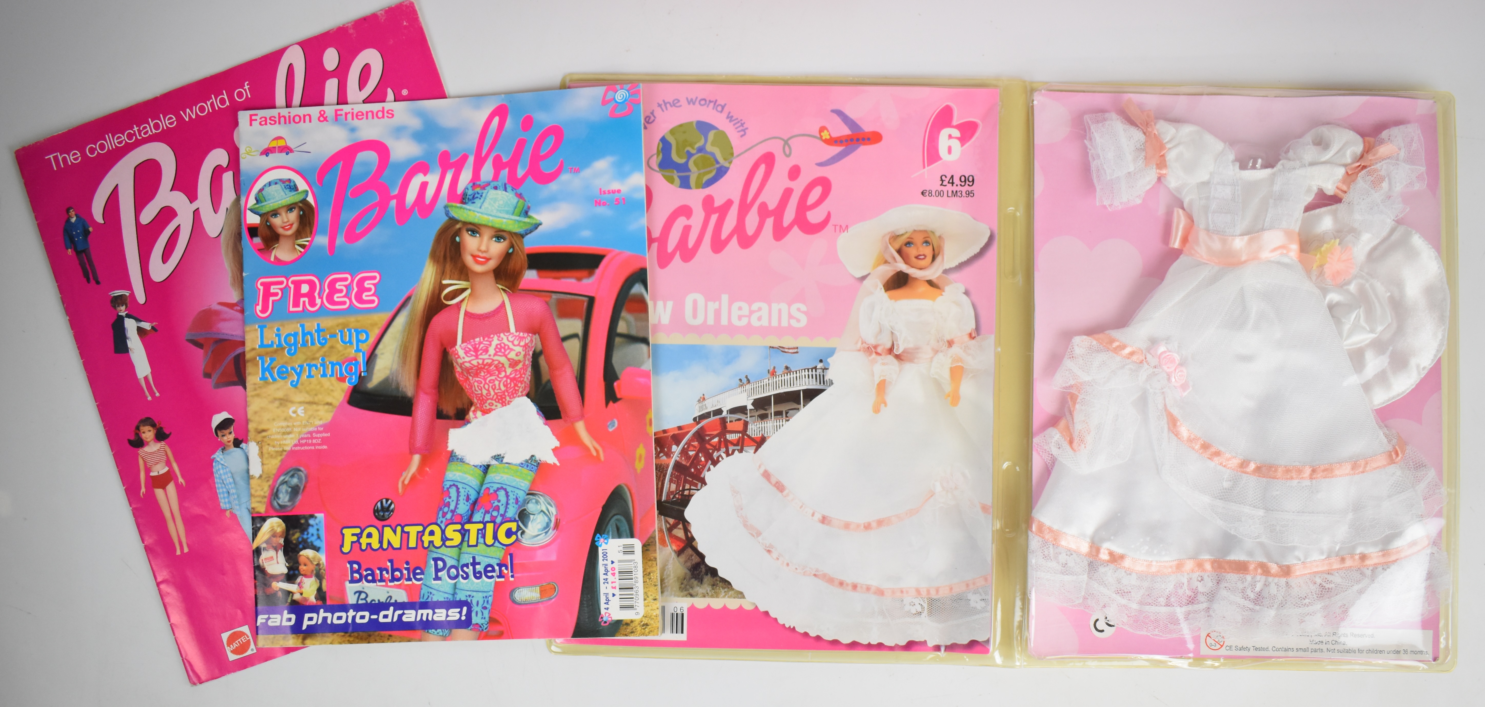 A collection of Barbie clothing and accessory sets by Mattel, all in original packaging. - Image 2 of 4