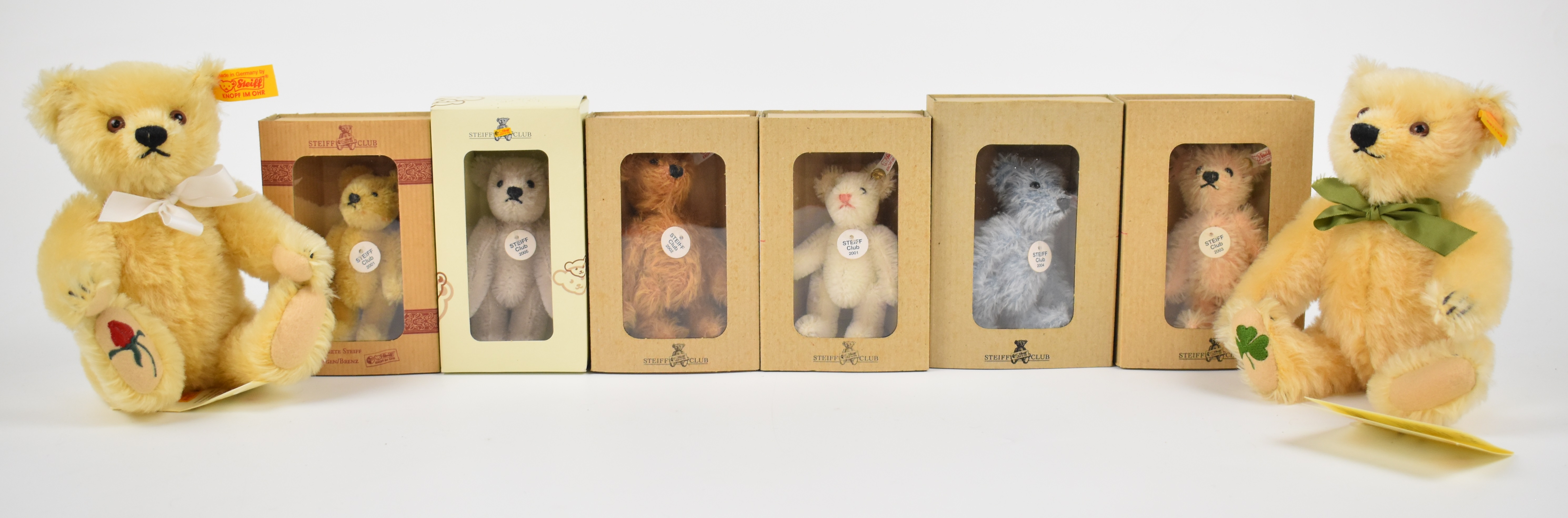 Fifteen Steiff Teddy bears, each with original tags and button in ear to include Teddybar 30 - Bild 10 aus 13