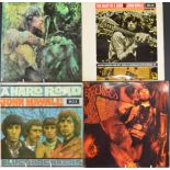 Seven John Mayall & the Bluesbreakers LPs comprising A Hard Road (LK4853) mono, Bare Wires (