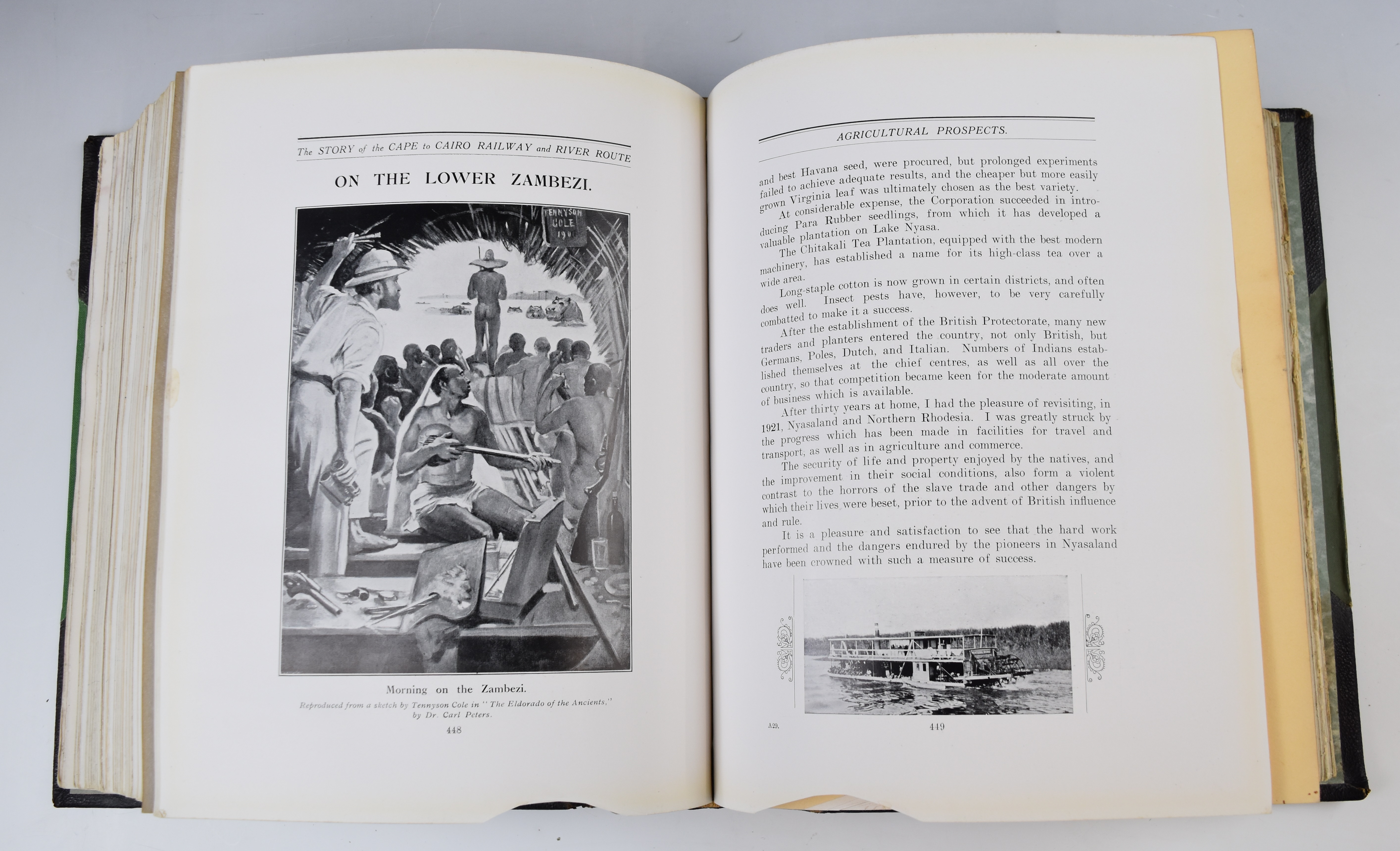 [Signed] The Story of The Cape to Cairo Railway & River Route from 1887 to 1922 The Romance of a - Image 5 of 5