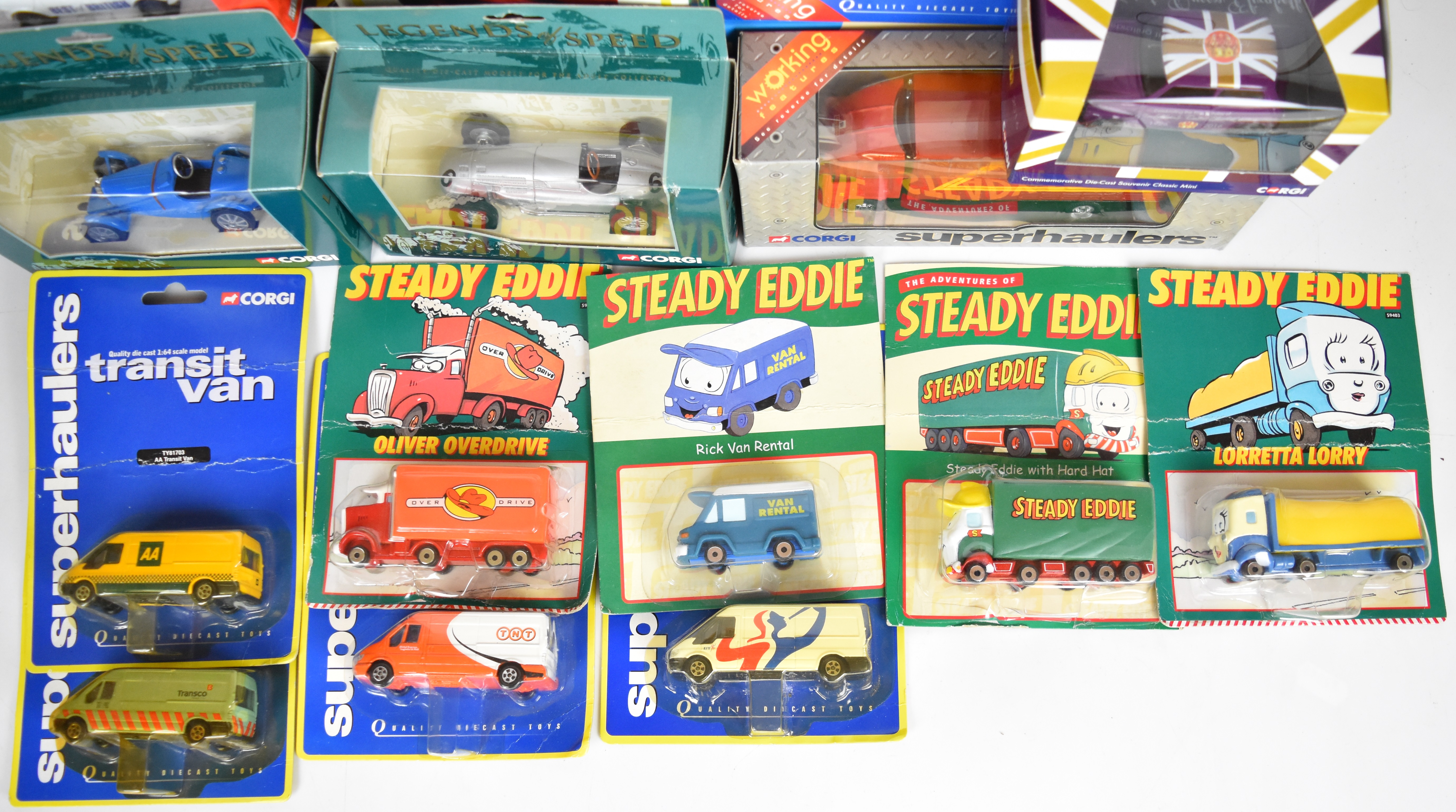 Over thirty Corgi diecast model cars and haulage vehicles, series to include Superhaulers, - Image 2 of 6