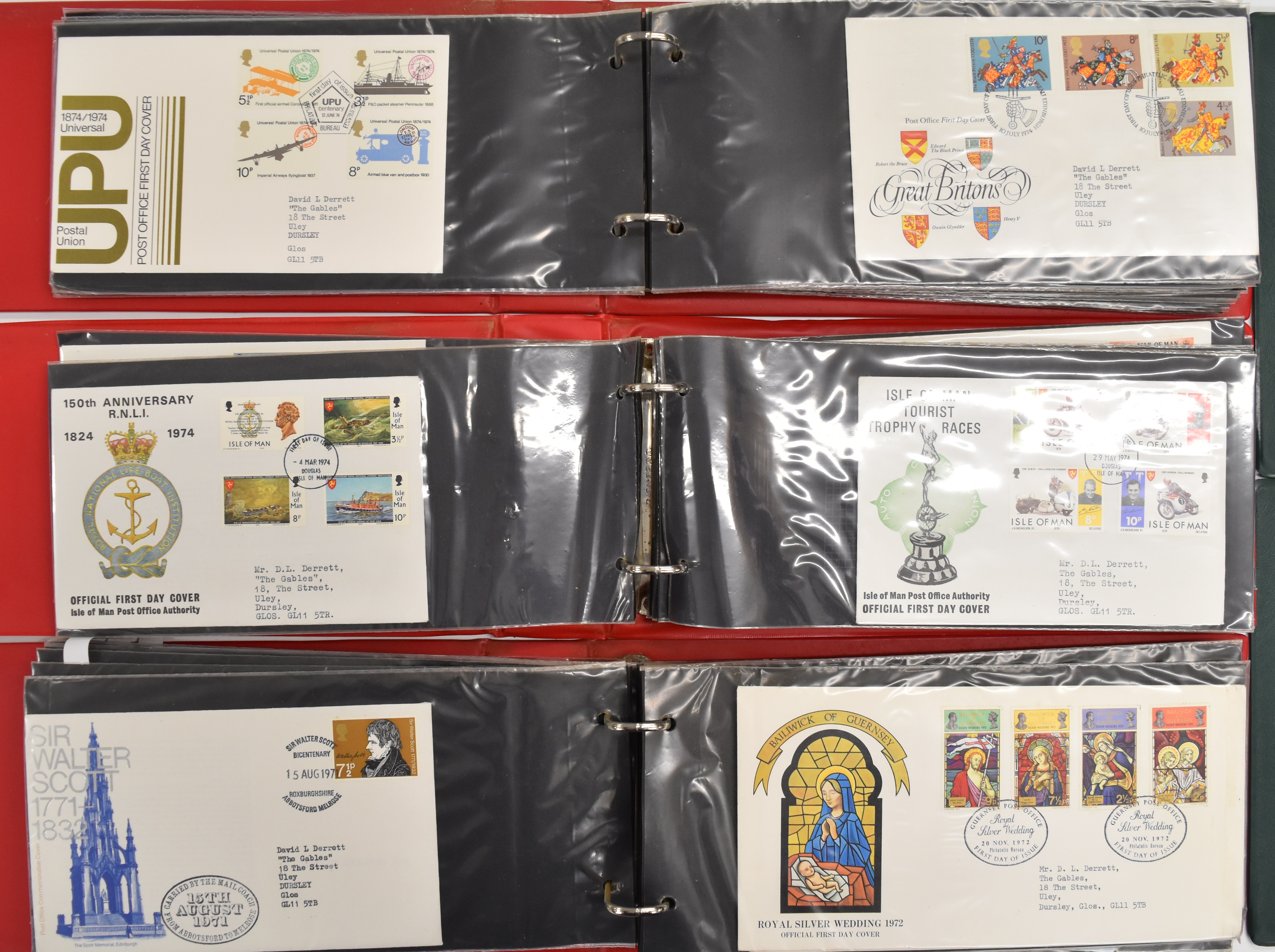 GB first day covers and early presentation packs, in five folders - Image 2 of 8