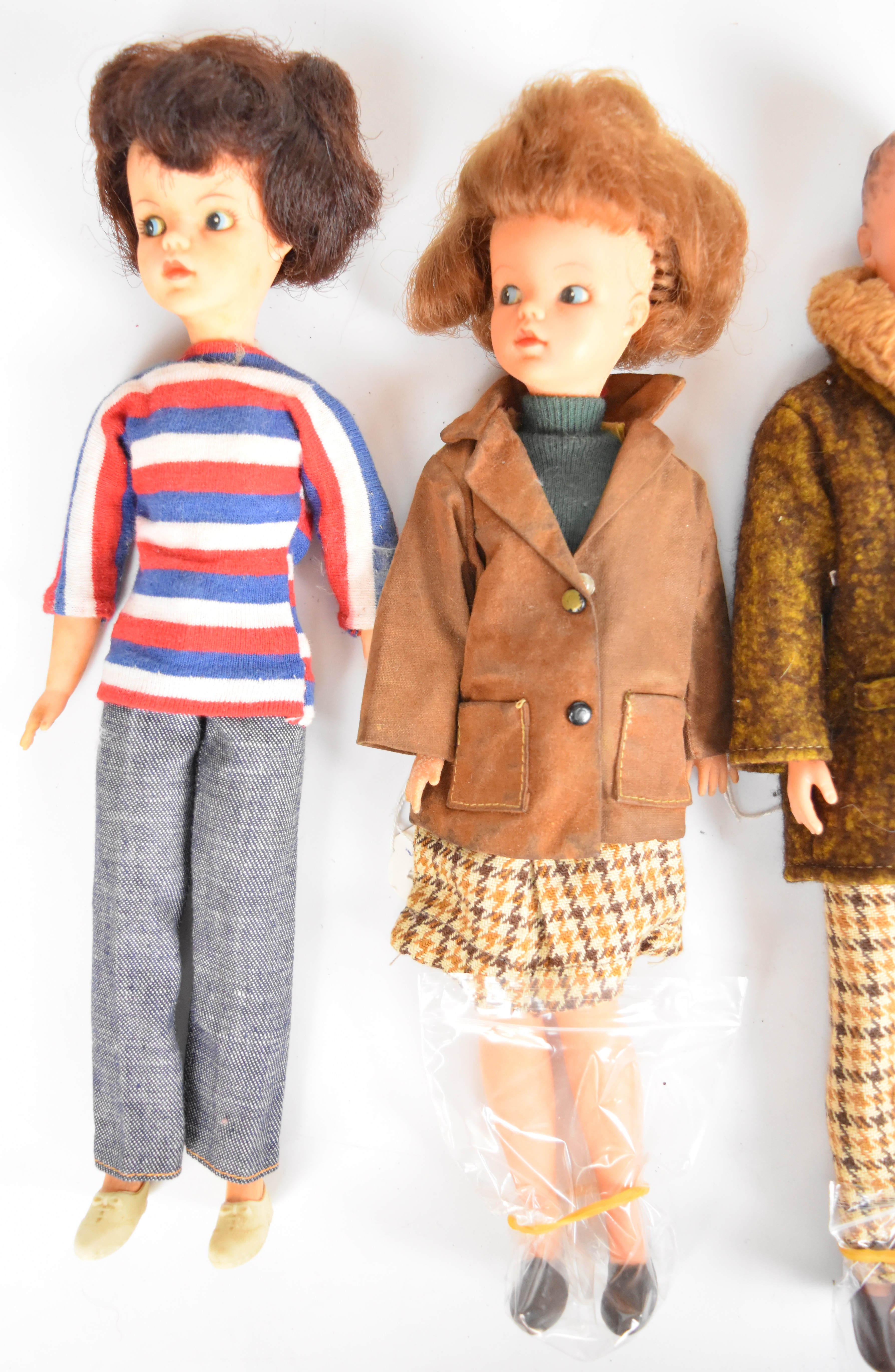 Six vintage Sindy and Paul dolls by Pedigree dressed in original 1960's outfits to include - Image 4 of 4