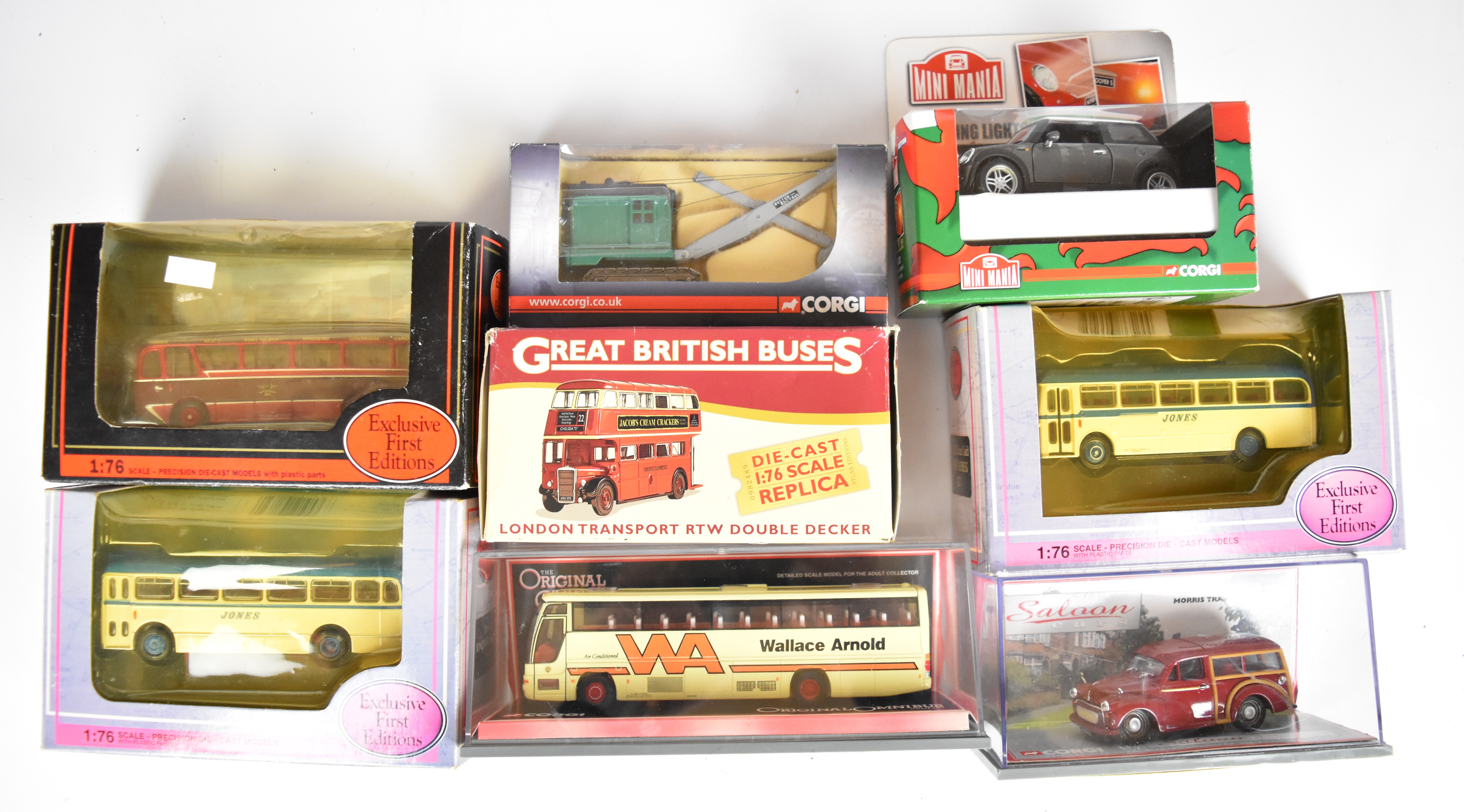 A collection of model buses and other diecast vehicles to include Corgi, Original Omnibus and - Image 2 of 3