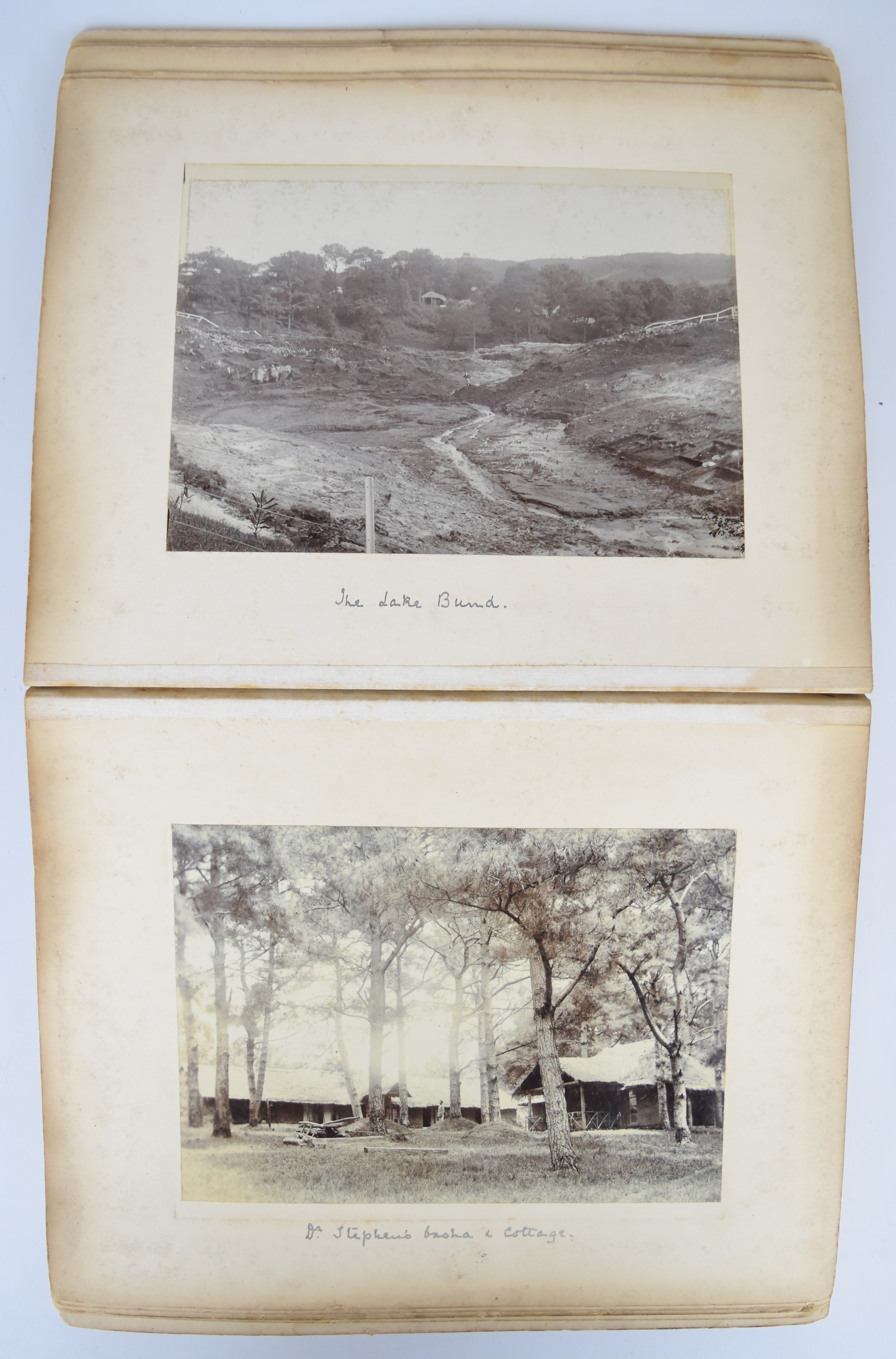 An album of late 19th and early 20thC large format photographs of Indian interest. Beginning with - Image 11 of 29