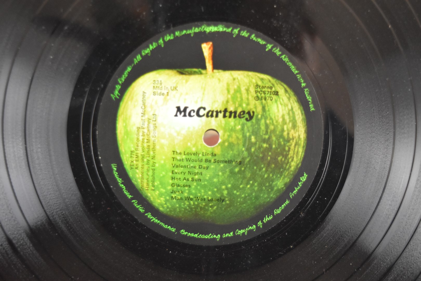 Paul McCartney McCartney album with writing 'Best Wishes Paul McCartney' to cover. From the estate - Image 4 of 5