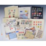 GB Commonwealth stamp collection, mint and used in an album, stockbook and loose including postal