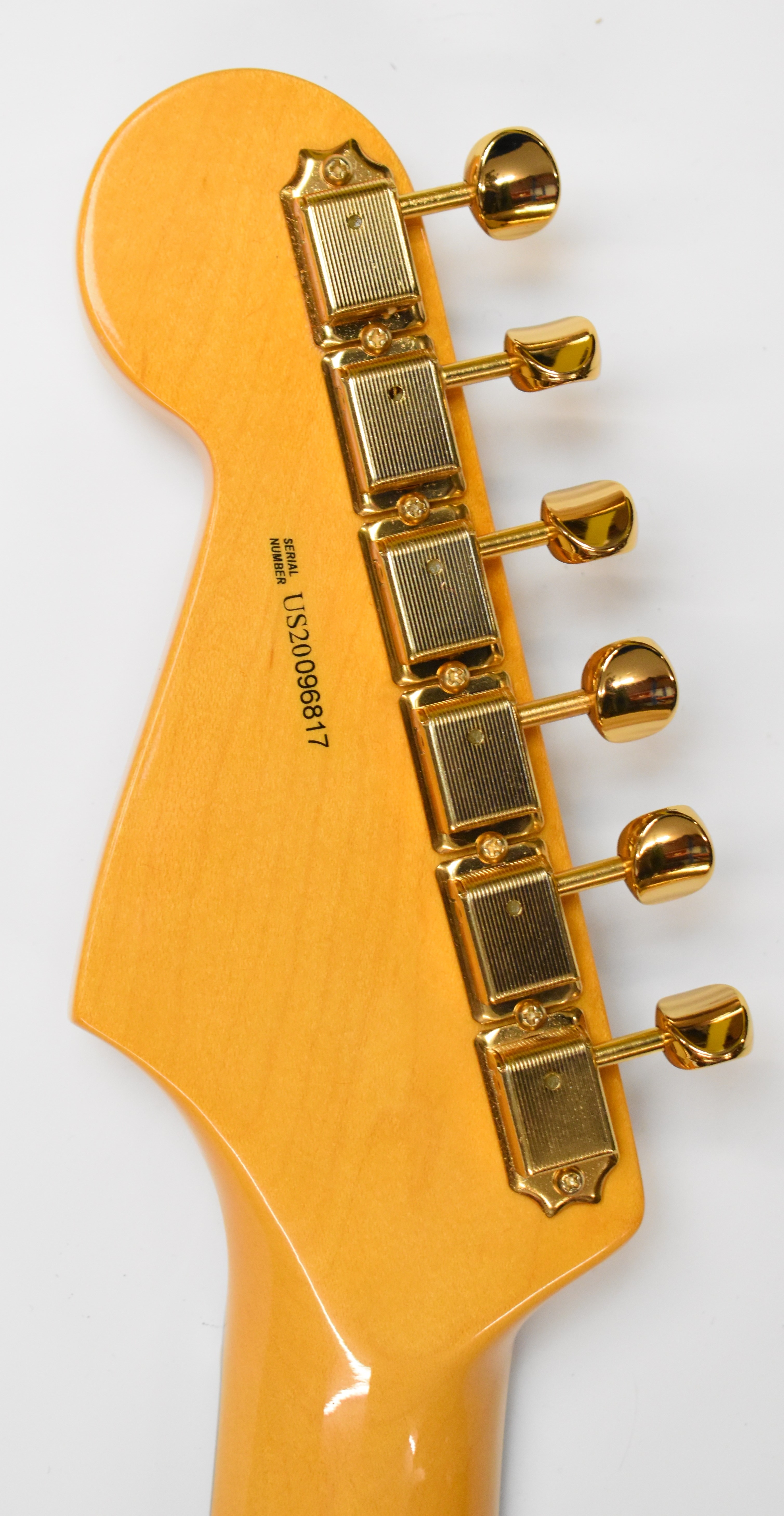 Fender Stevie Ray Vaughan SRV Signature Series Stratocaster electric guitar in 3 tone sunburst - Image 7 of 8