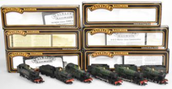 Six Mainline 00 gauge GWR model railway locomotives to include 4-6-0 Manor Class 'Cook Manor'