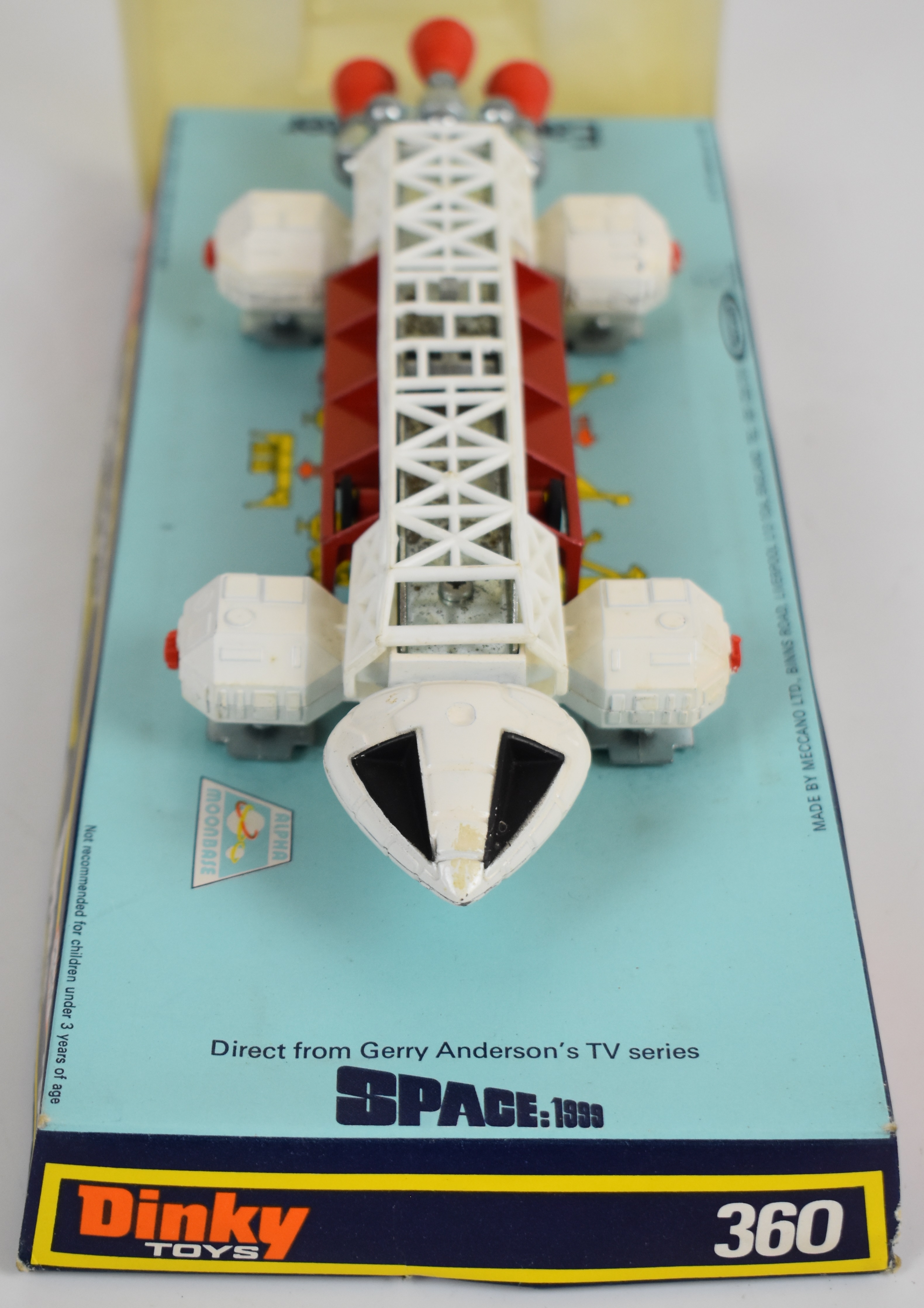 Dinky Toys Space:1999 diecast model Eagle Freighter, 360, in original bubble display box. - Bild 3 aus 3