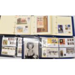 A very large collection of autographed first day covers and coin covers, in eleven albums and a