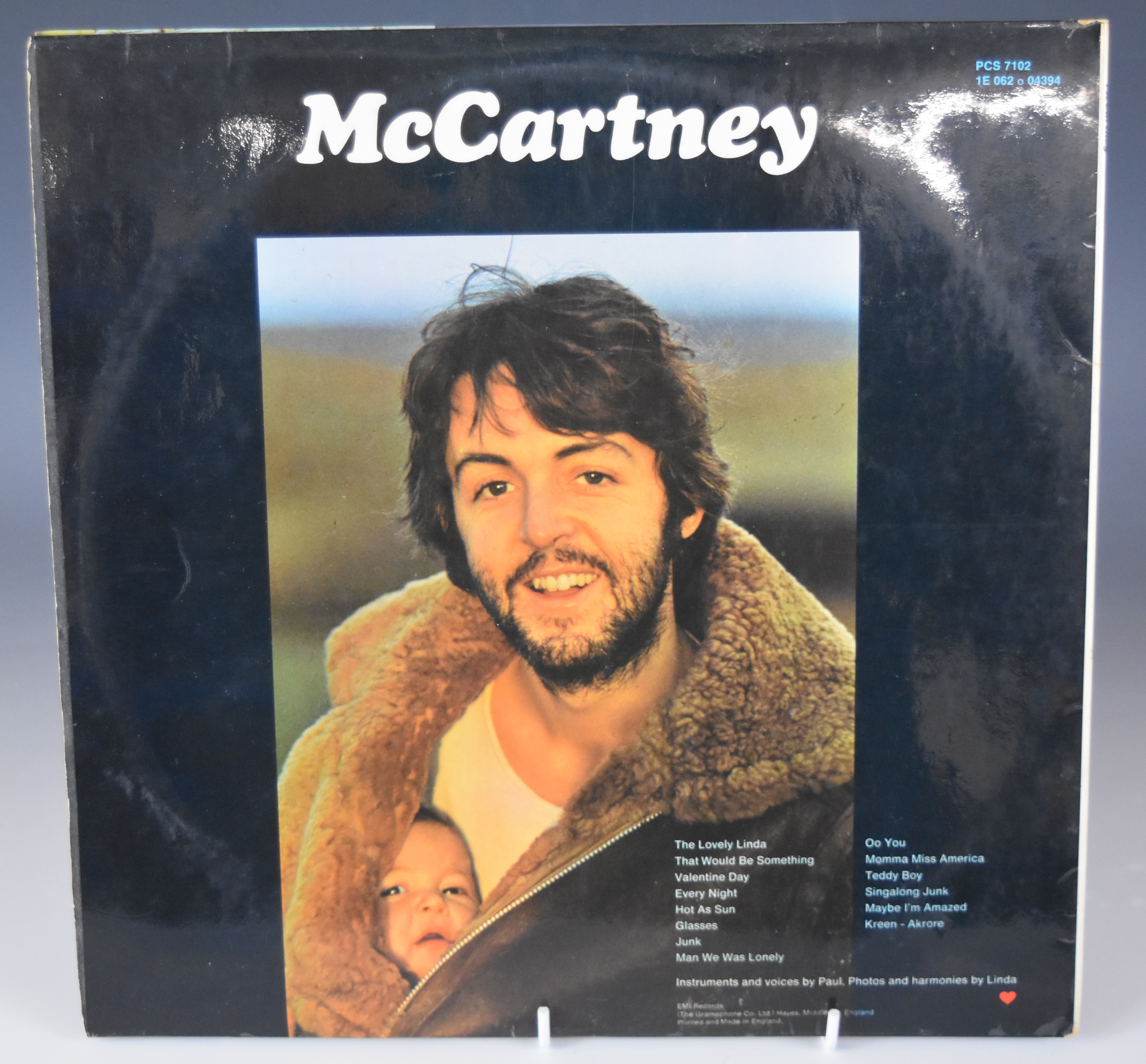 Paul McCartney McCartney album with writing 'Best Wishes Paul McCartney' to cover. From the estate - Image 3 of 5