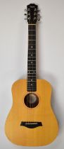 Taylor Baby 301 3/4 size USA made 19 fret acoustic guitar in fitted Taylor hard case, length 86cm