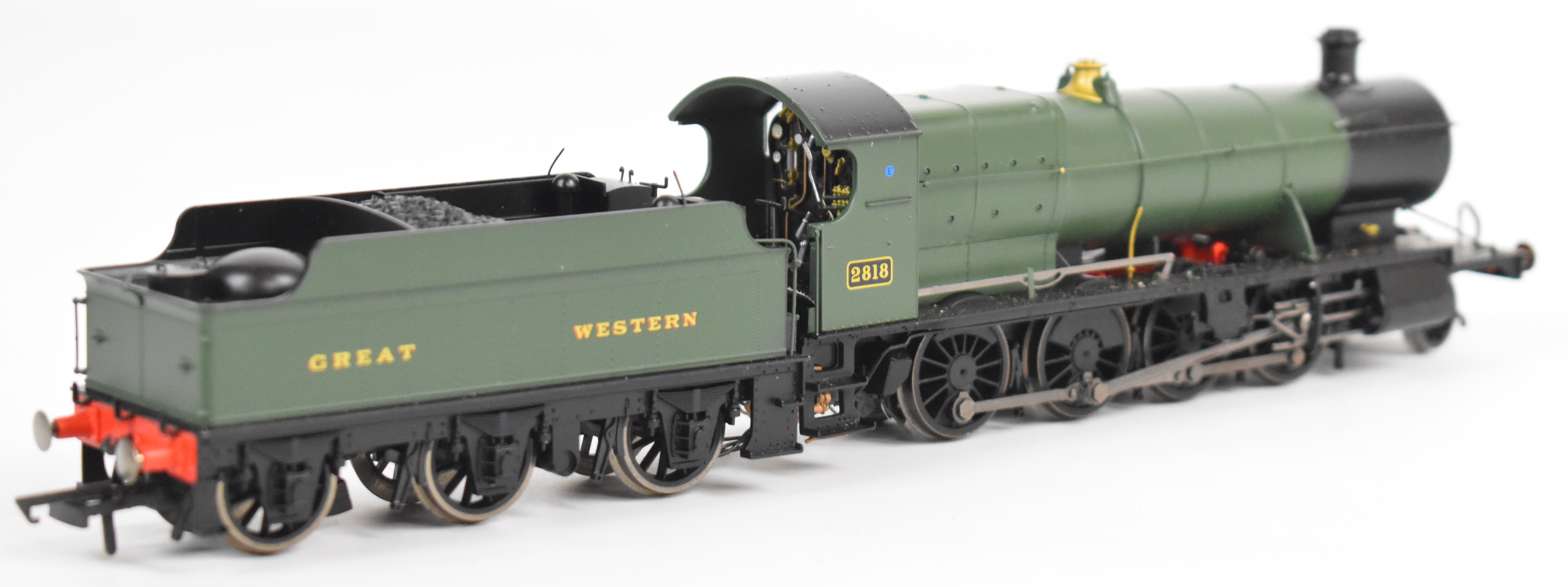 Three Hornby GWR 00 gauge model railway locomotives comprising Class 2600 R2818 and two pannier - Image 4 of 6