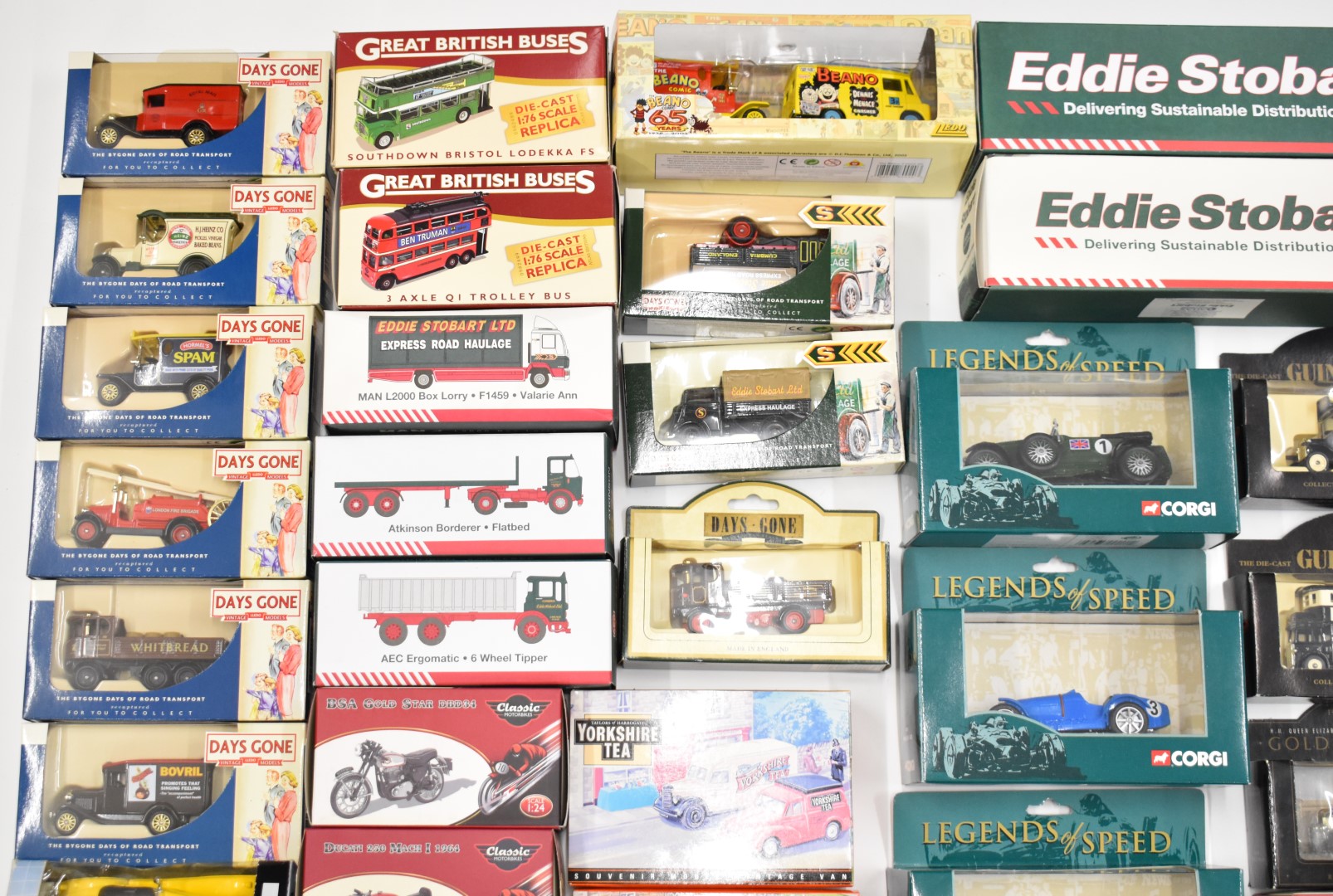 Over sixty diecast model cars, motorcycles, haulage and emergency service vehicles to include Corgi, - Image 2 of 6