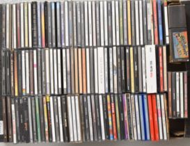 Approximately 125 mixed genre CDs including Bruce Springsteen, Punk, Blur, Soul, The Beatles,