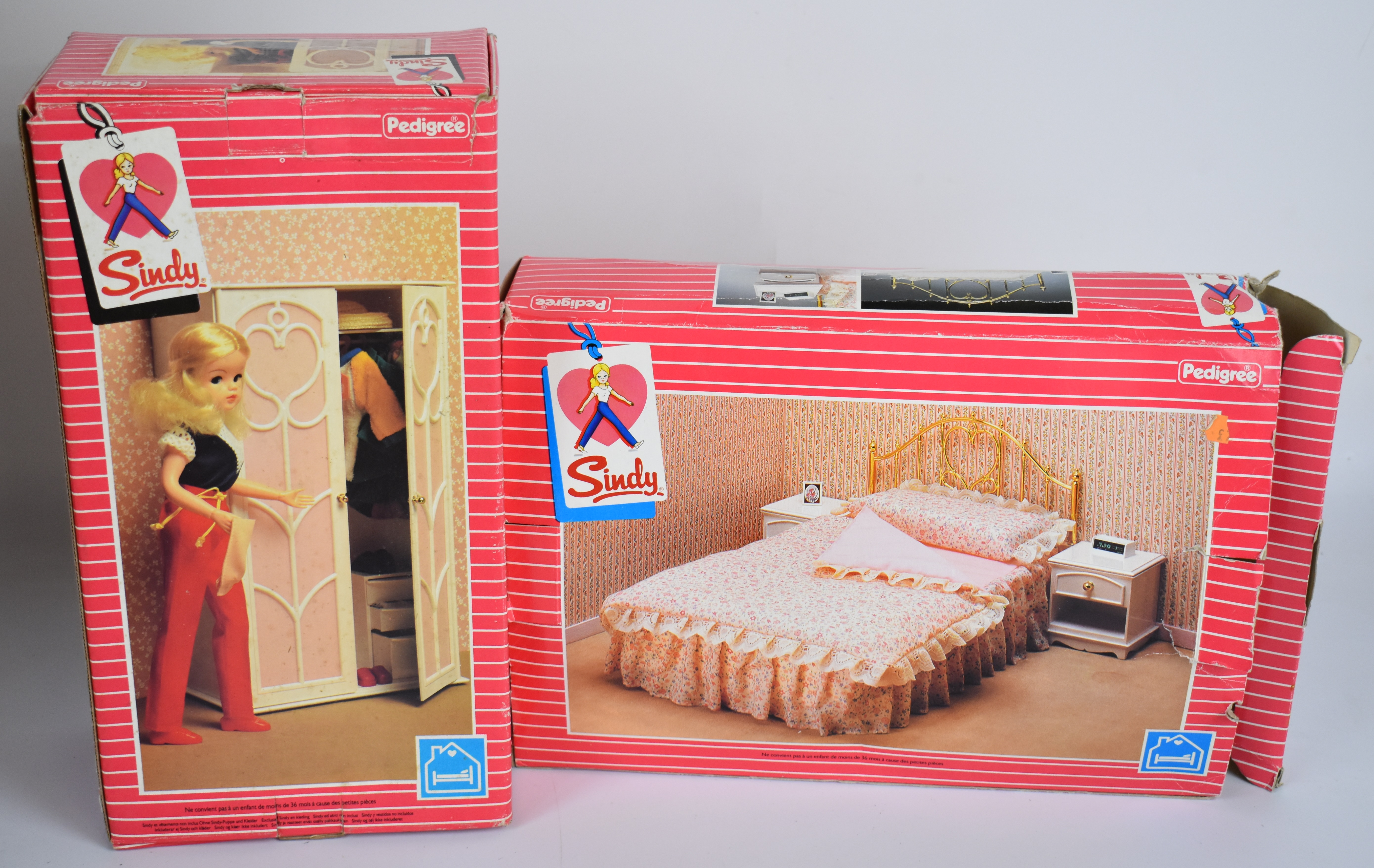 A collection of vintage Sindy items comprising two dolls, furniture, clothing and accessories, - Image 3 of 3