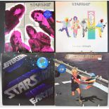 Eight Jefferson Starship / Starship albums comprising Freedom At Point Zero, Knee Deep In The