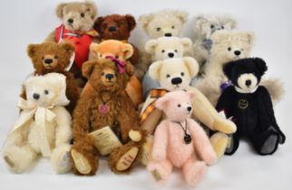 Thirteen Deans Rag Book limited edition Teddy bears, most with original tags and labels to include