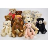 Thirteen Deans Rag Book limited edition Teddy bears, most with original tags and labels to include