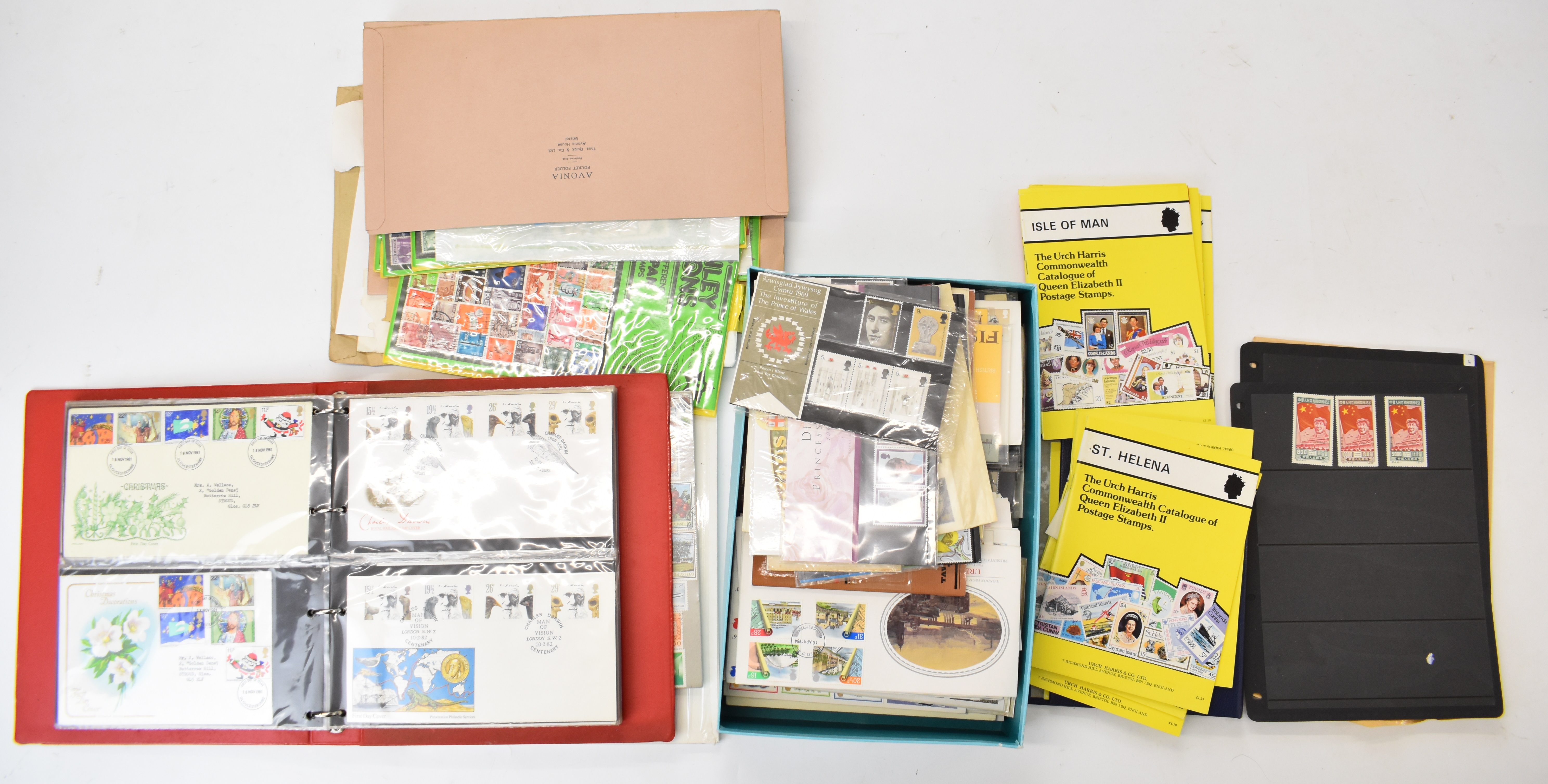 A large quantity of GB, Commonwealth and world stamps, first day covers and presentation packs in - Image 9 of 16