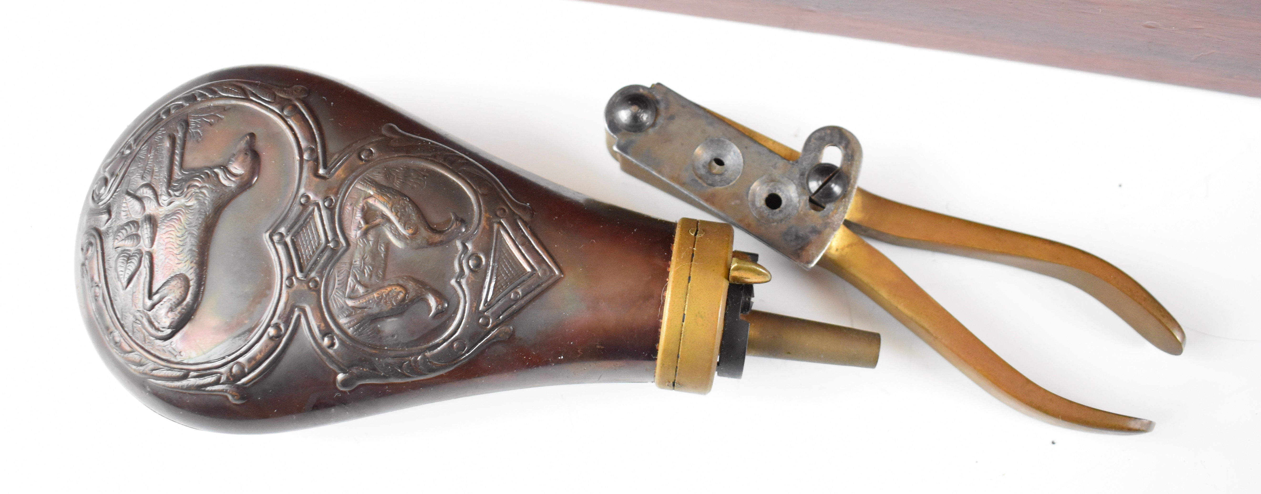 Manhattan Navy .36 five-shot single-action revolver with brass trigger guard and grip strap, - Bild 3 aus 20