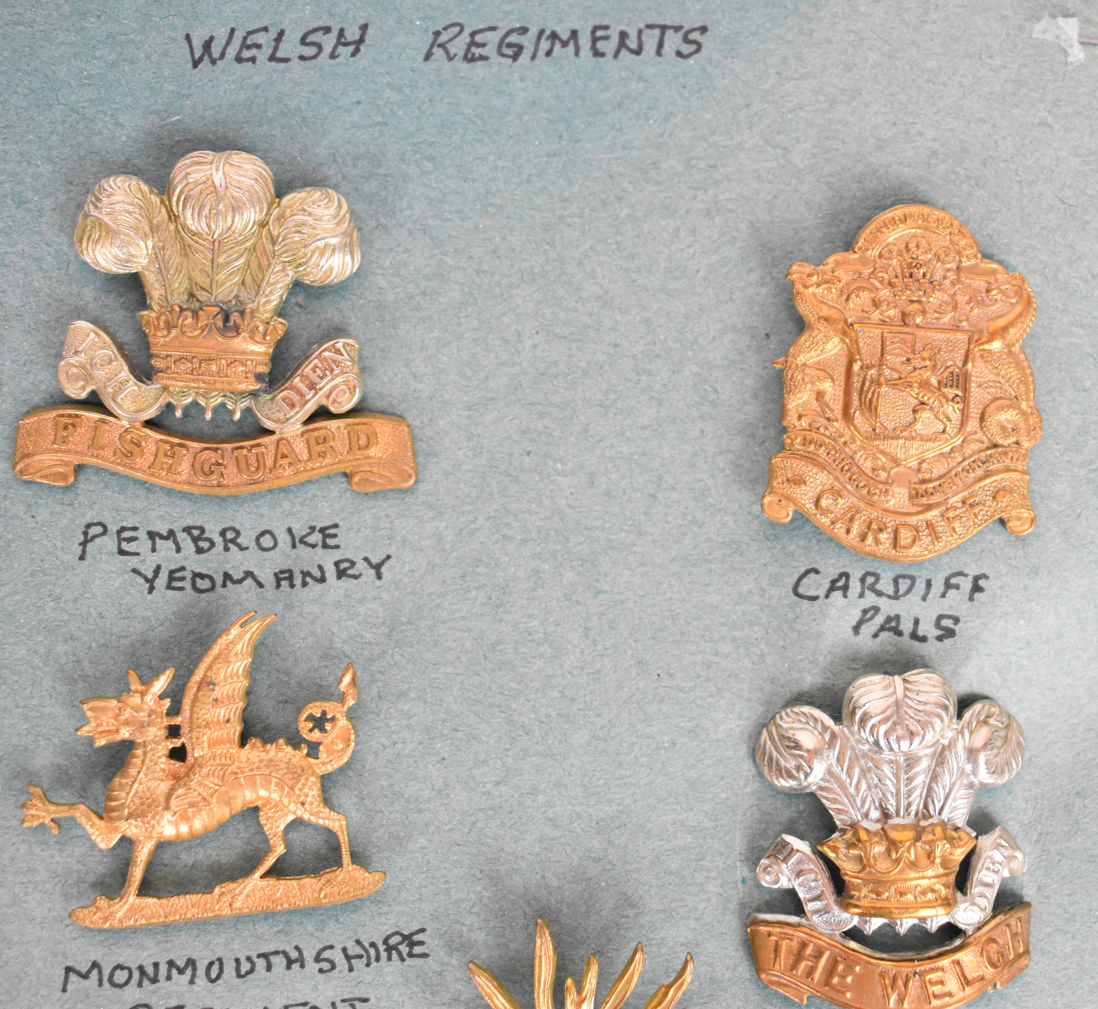 Eighteen British Army Irish Regiments cap badges including Royal Ulster Rifles, Inniskilling - Image 11 of 14