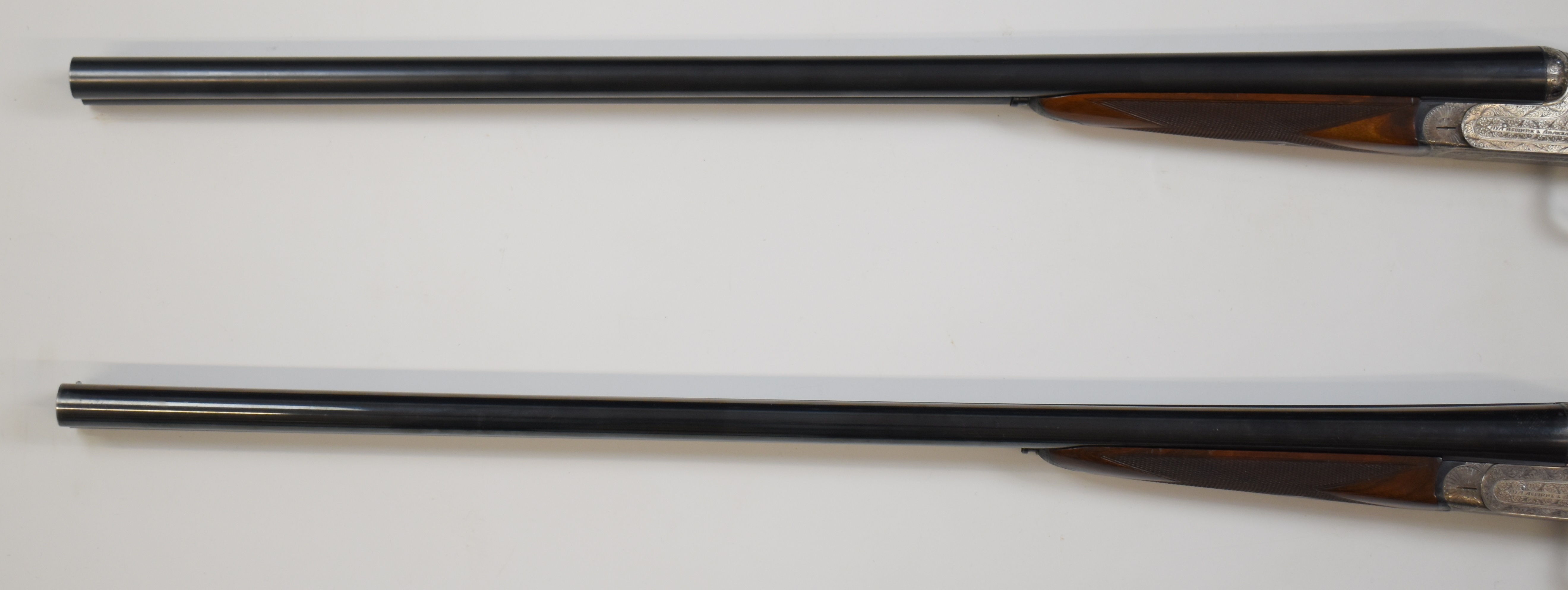 Pair of AYA No 2 12 bore sidelock side by side ejector shotguns each with hand detachable locks, all - Image 26 of 30