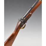 Enfield pattern 3-band 16 bore muzzle loading percussion hammer action gun with crown over 'VR'