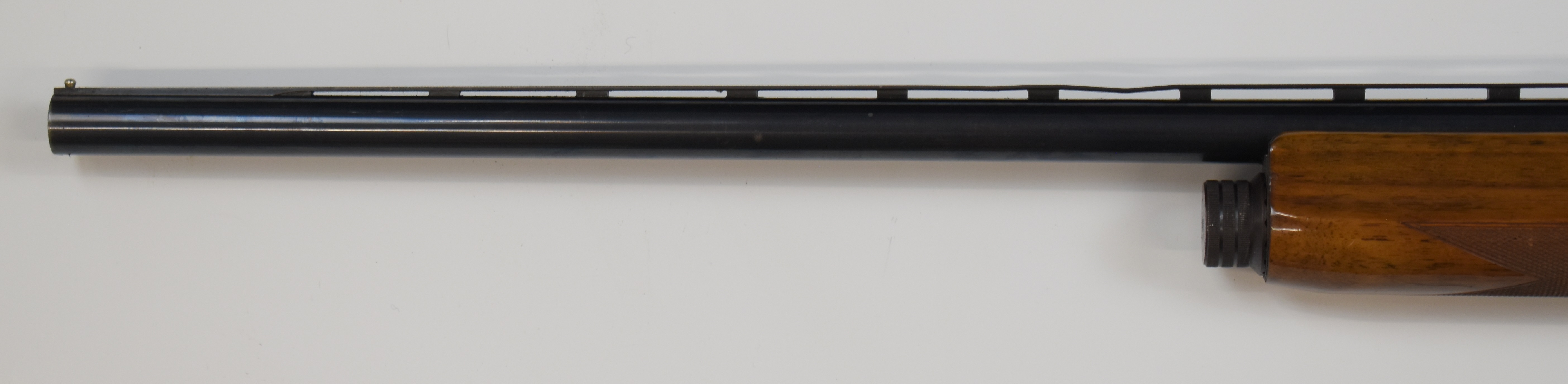 Browning 2000 12 bore 3-shot semi-automatic shotgun with named and engraved lock, chequered semi- - Image 11 of 11