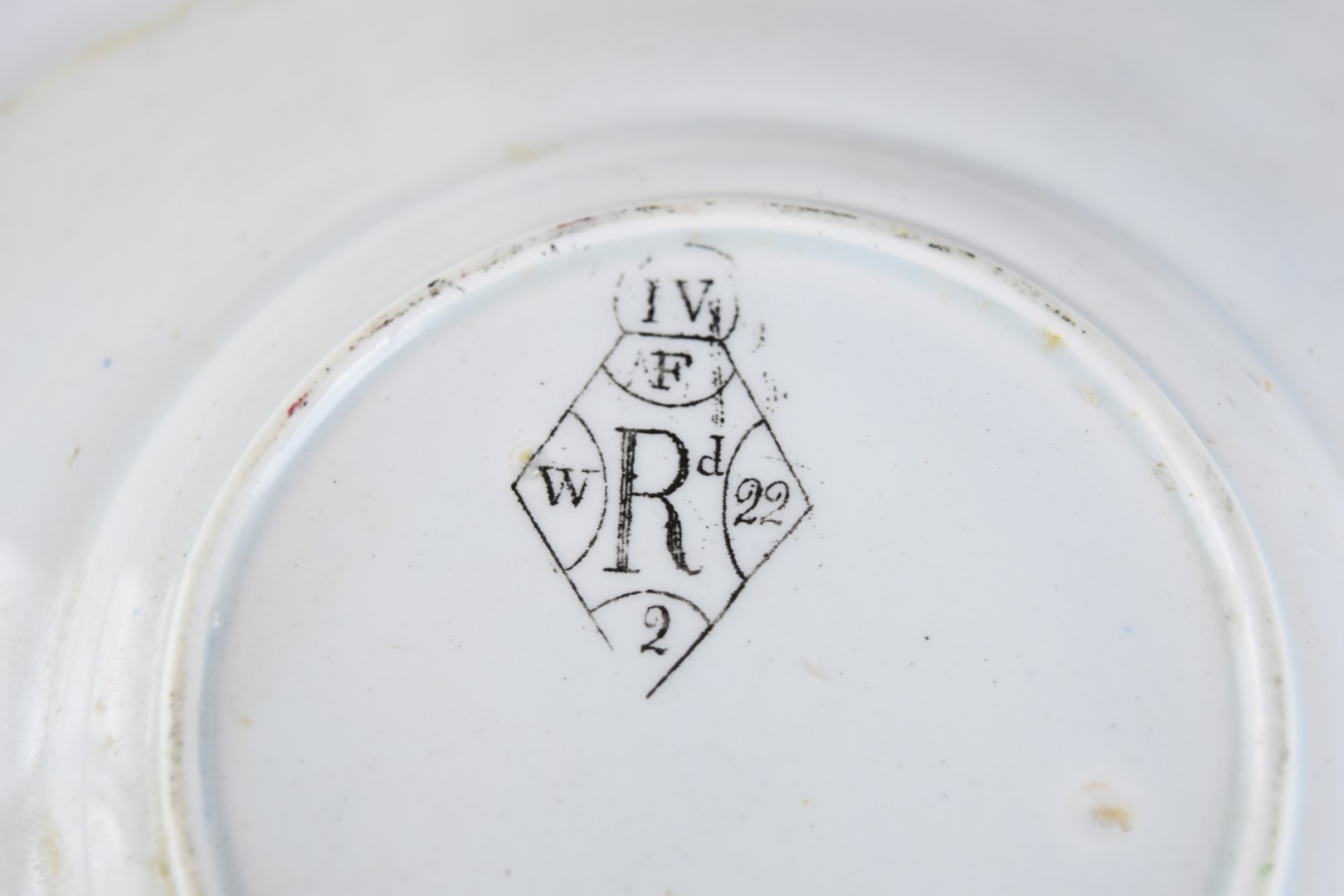 19thC nursery ware plates, mostly featuring dogs / children including The Romp, Docility, My Noble - Image 7 of 8