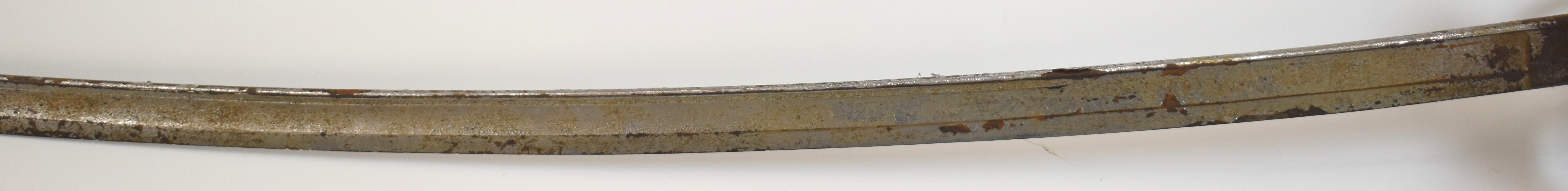 American Civil War sword with wooden grip, two bar hilt, US 1864 AGM to ricasso and Crosby - Image 25 of 26
