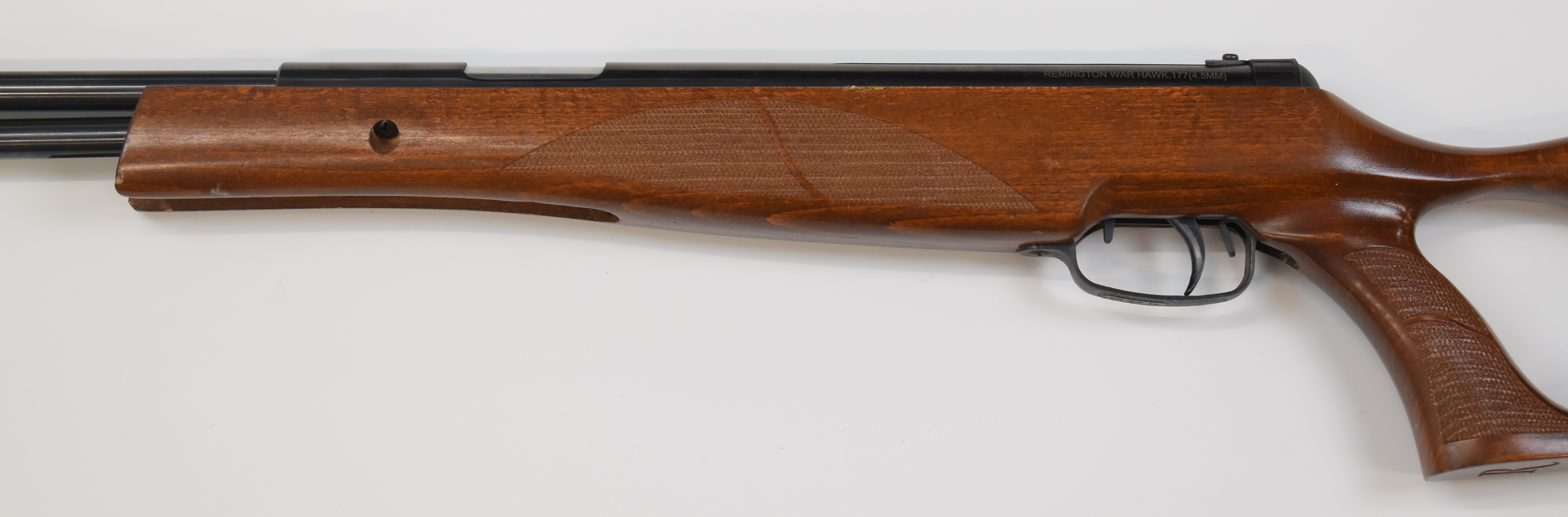 Remington Warhawk .177 under-lever air rifle with textured semi-pistol grip, raised cheek piece - Image 9 of 11