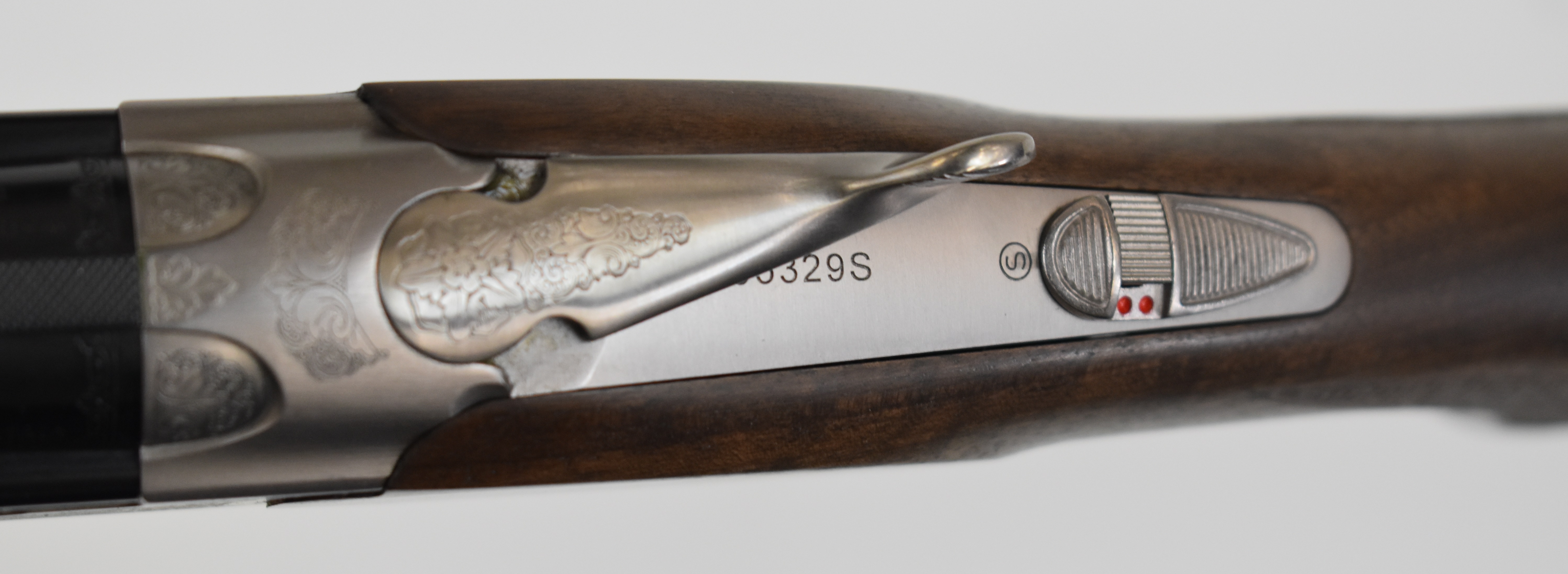 Beretta 686 Silver Pigeon I 28 bore over and under ejector shotgun with named and engraved lock - Image 8 of 28